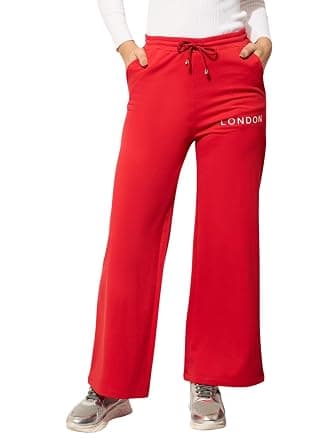 barcino Black Terry New York Print Track Pants at ₹345 – Amazon