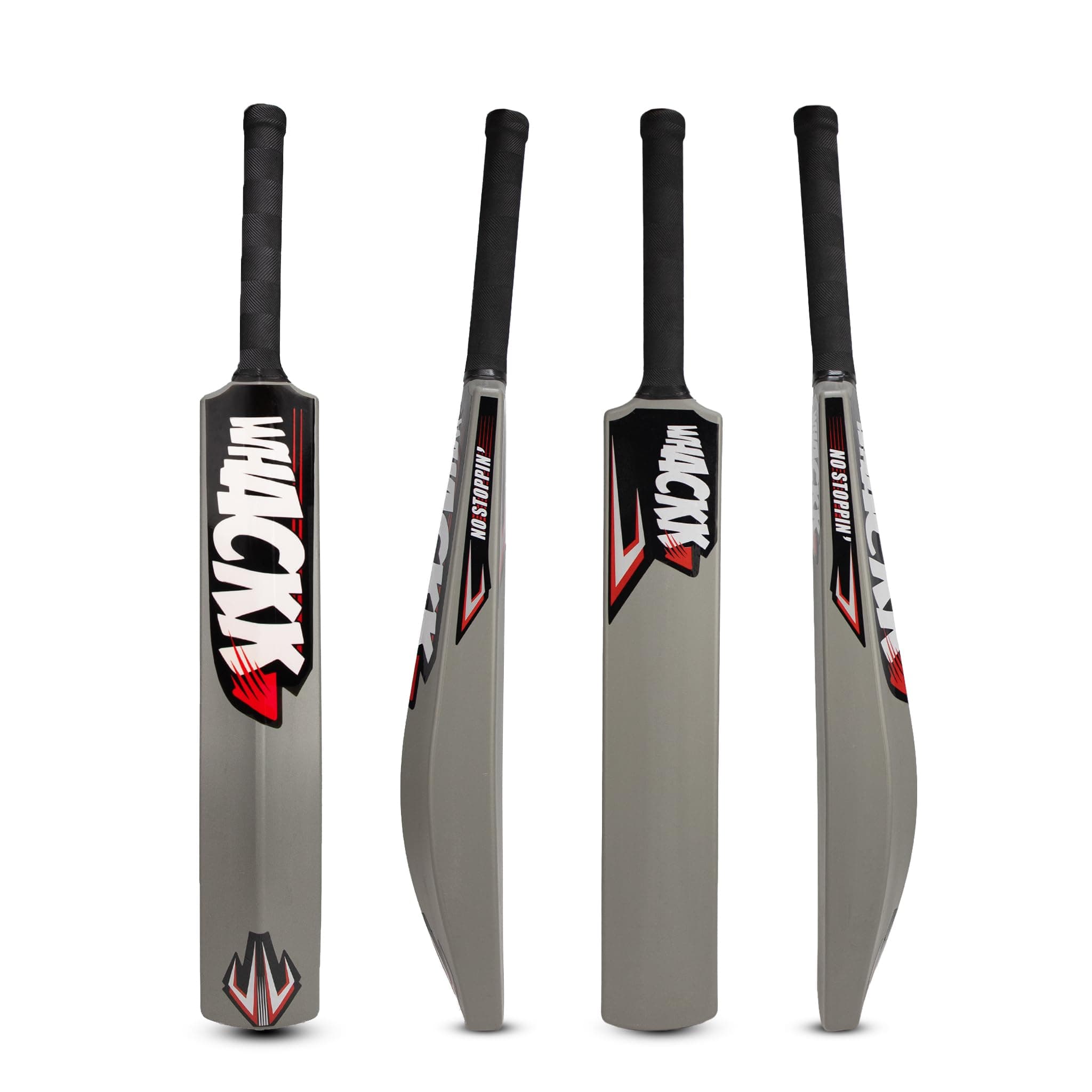 WHACKK Double Blade Full Size Cricket Bat (Tennis & Turf)