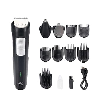 Pigeon 3 In 1 Multi-purpose Grooming Kit for Men | Trimmer, Shaver, Nose & Ear Trimmer | Stainless Steel Blade | USB Type C Charging | 120 M at ₹749 – Amazon