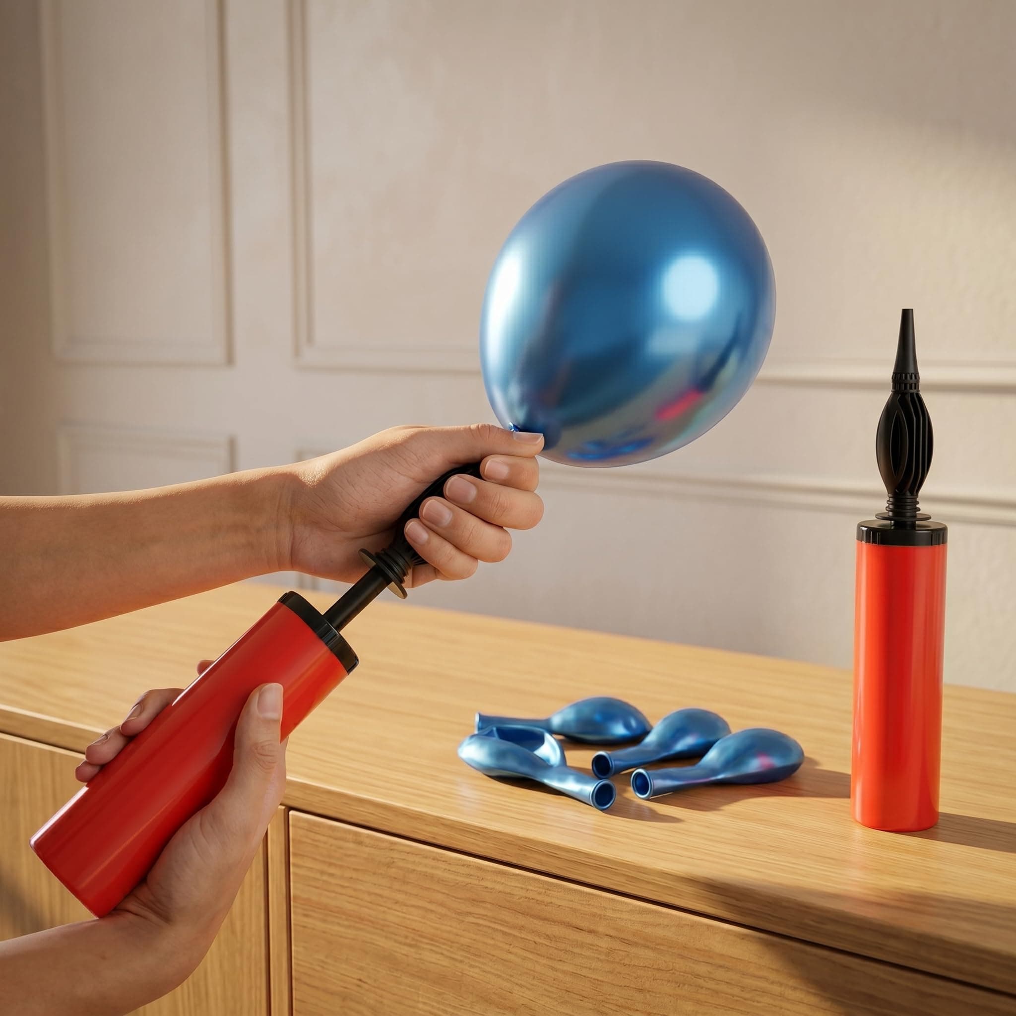Hand Balloon Pump for Foil & Inflatable Toys