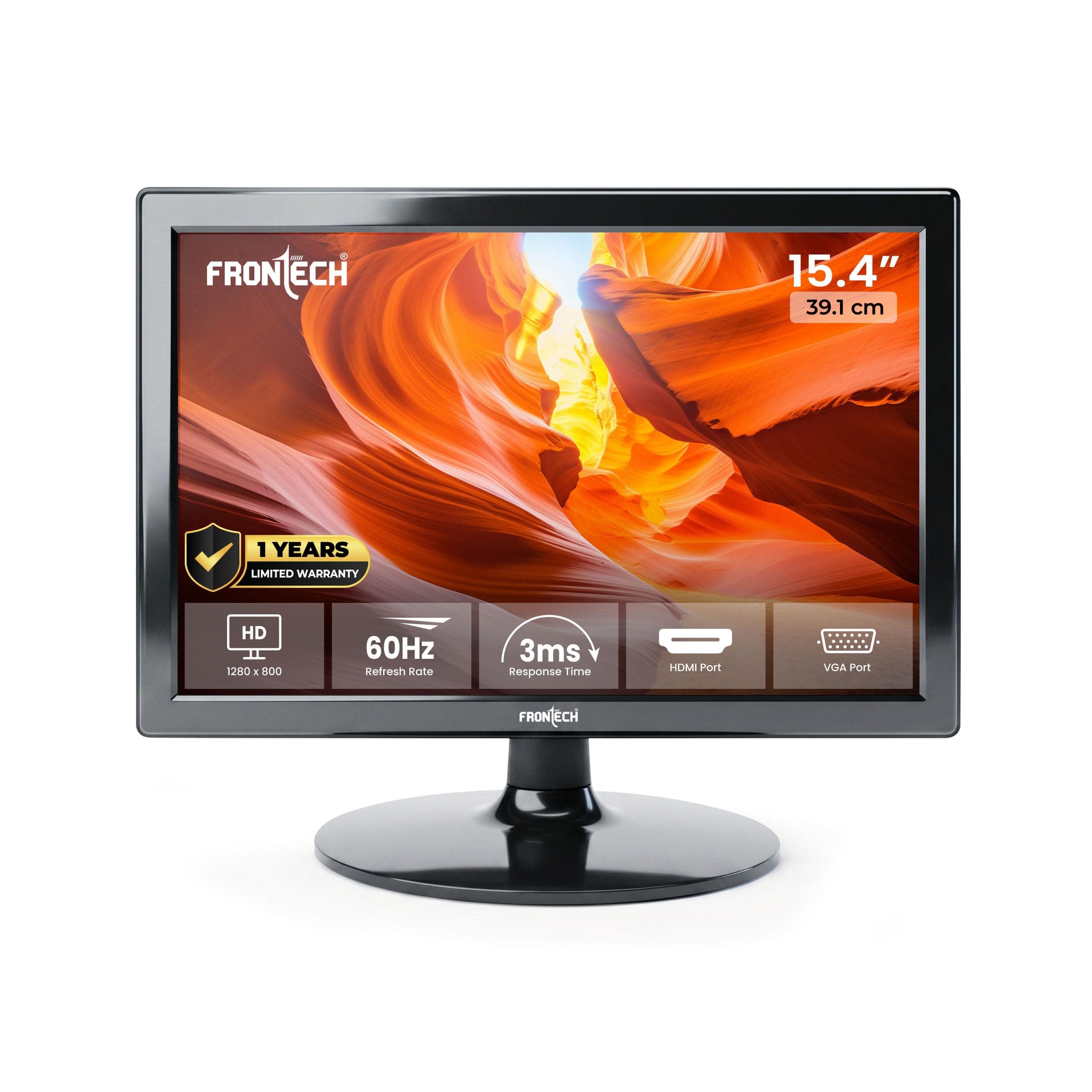 Frontech 15.4 Inch HD LED Monitor 60Hz at ₹2126 – Amazon