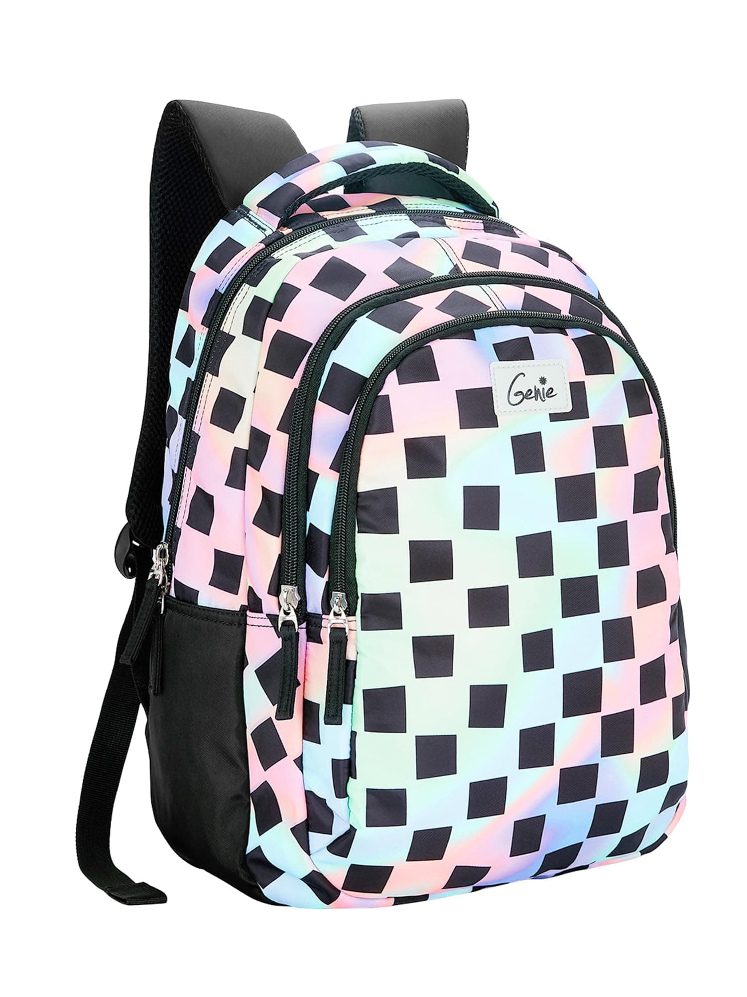 Genie Iridescence 27L Multicolor School Backpack @ ₹590