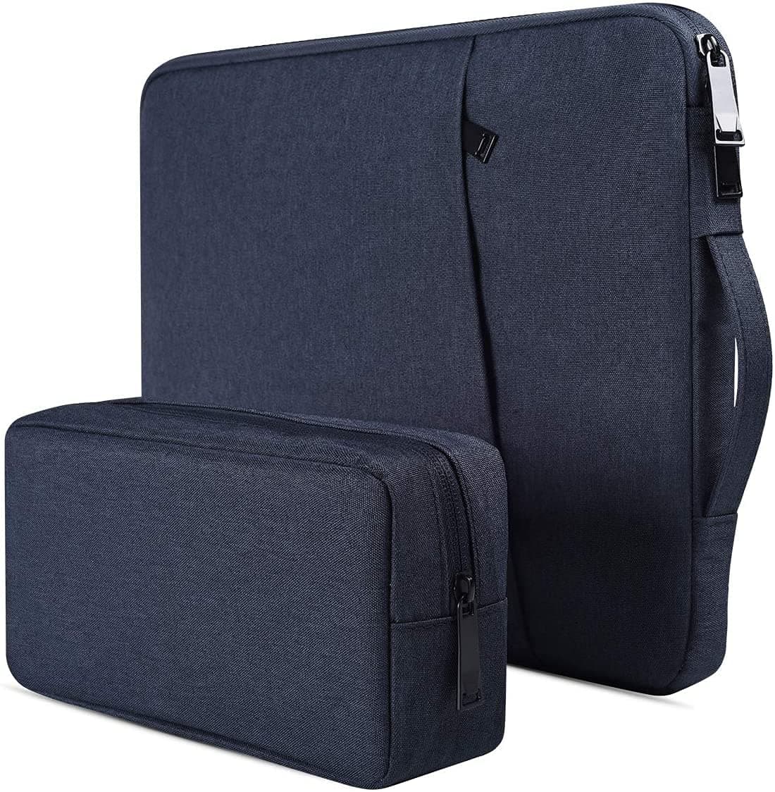 Dynotrek Zipper 17.3 inch Laptop Sleeve Case Cover with Charger Pouch, Computer Bag Compatible with HP Pavilion Envy Dell Lenovo IdeaPad LG Gram MSI ASUS Notebook Razer Blade Pro 17, Denim Blue at ₹299 (81% Off) – Amazon