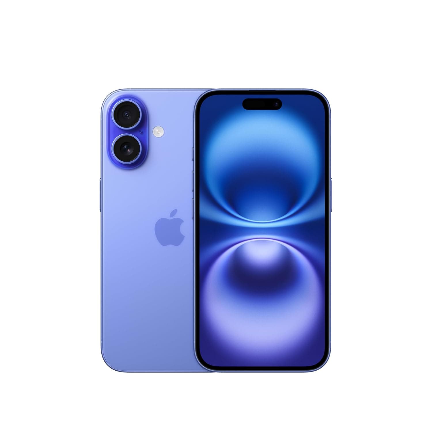 iPhone 16 128 GB: 5G Mobile Phone with Camera Control, A18 Chip and a Big Boost in Battery Life. Works with AirPods; Ultramarine at ₹58900 – Amazon