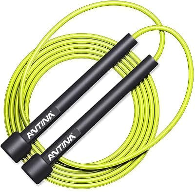 Skipping Rope for Men and Women Jumping Rope With Adjustable Height Speed Skipping Rope for Exercise, Gym, Sports Fitness Adjustable Pencil  at ₹63 – Amazon
