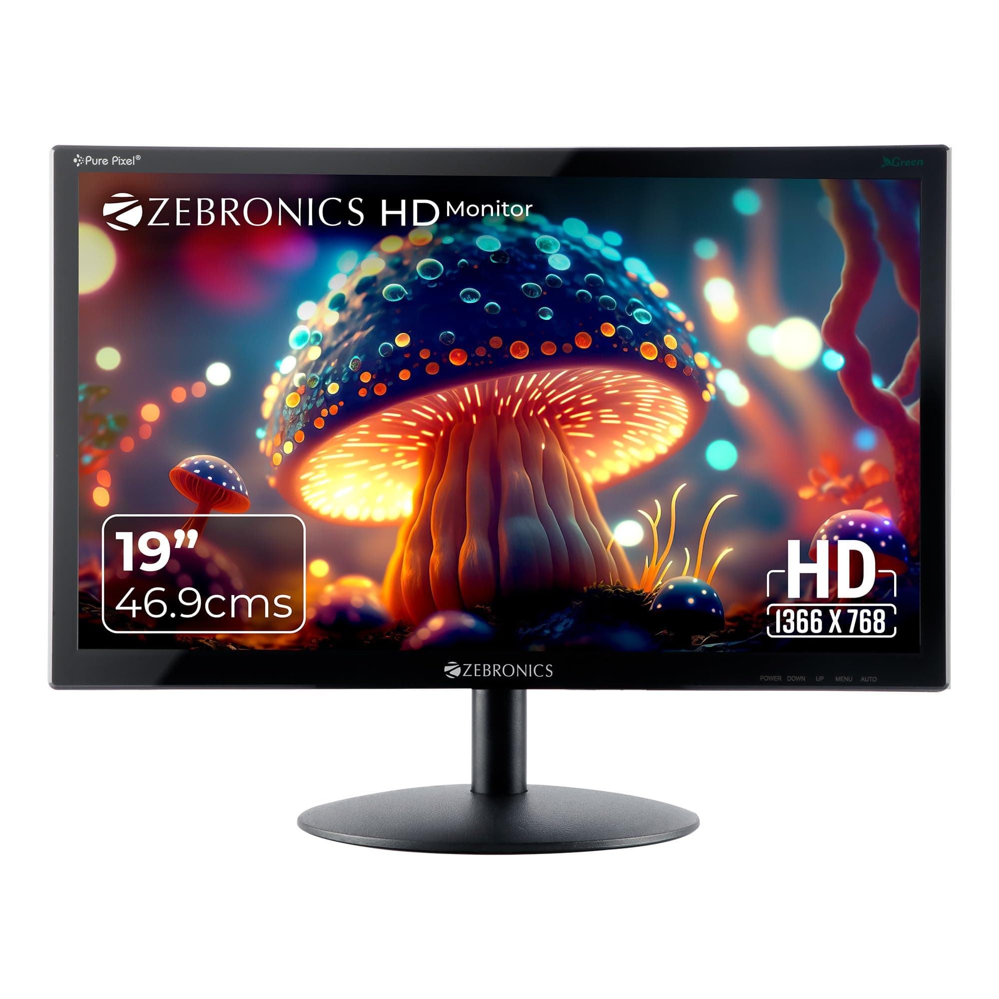 ZEBRONICS Zeb-V19HD 18.5-inch LED Monitor