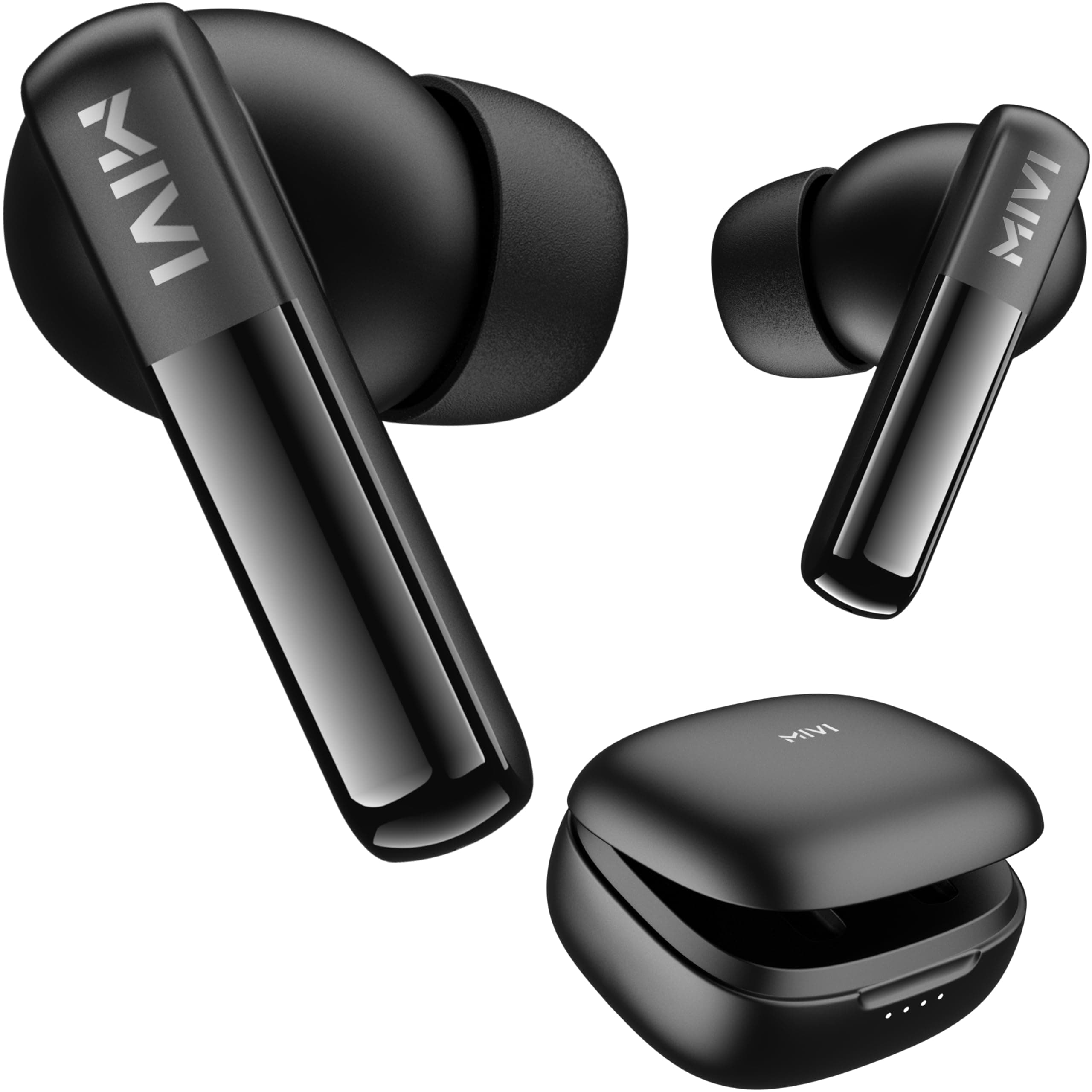 Mivi DuoPods Echo Wireless Earbuds with AI-ENC Calls & IPX4