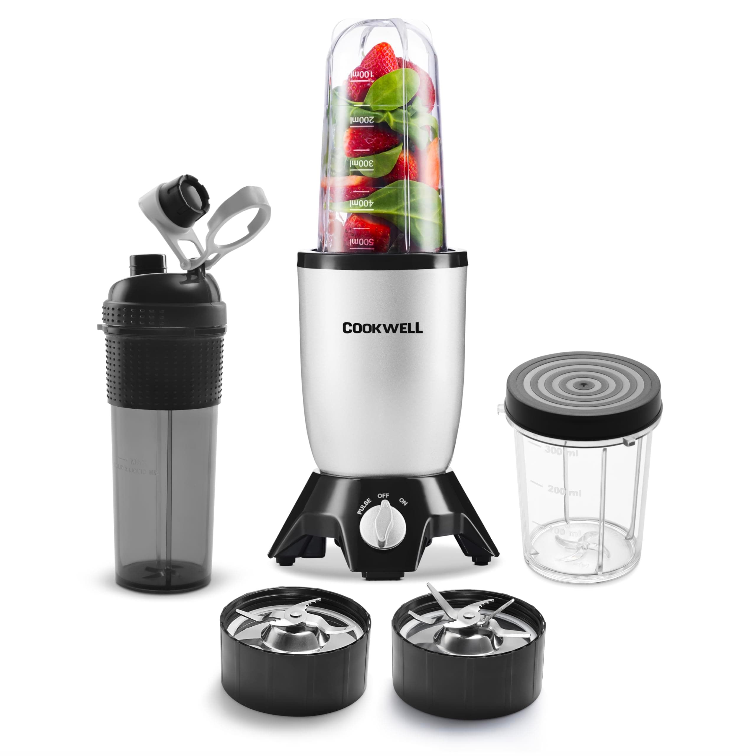 Cookwell Bullet Mixer Grinder 3 Jars