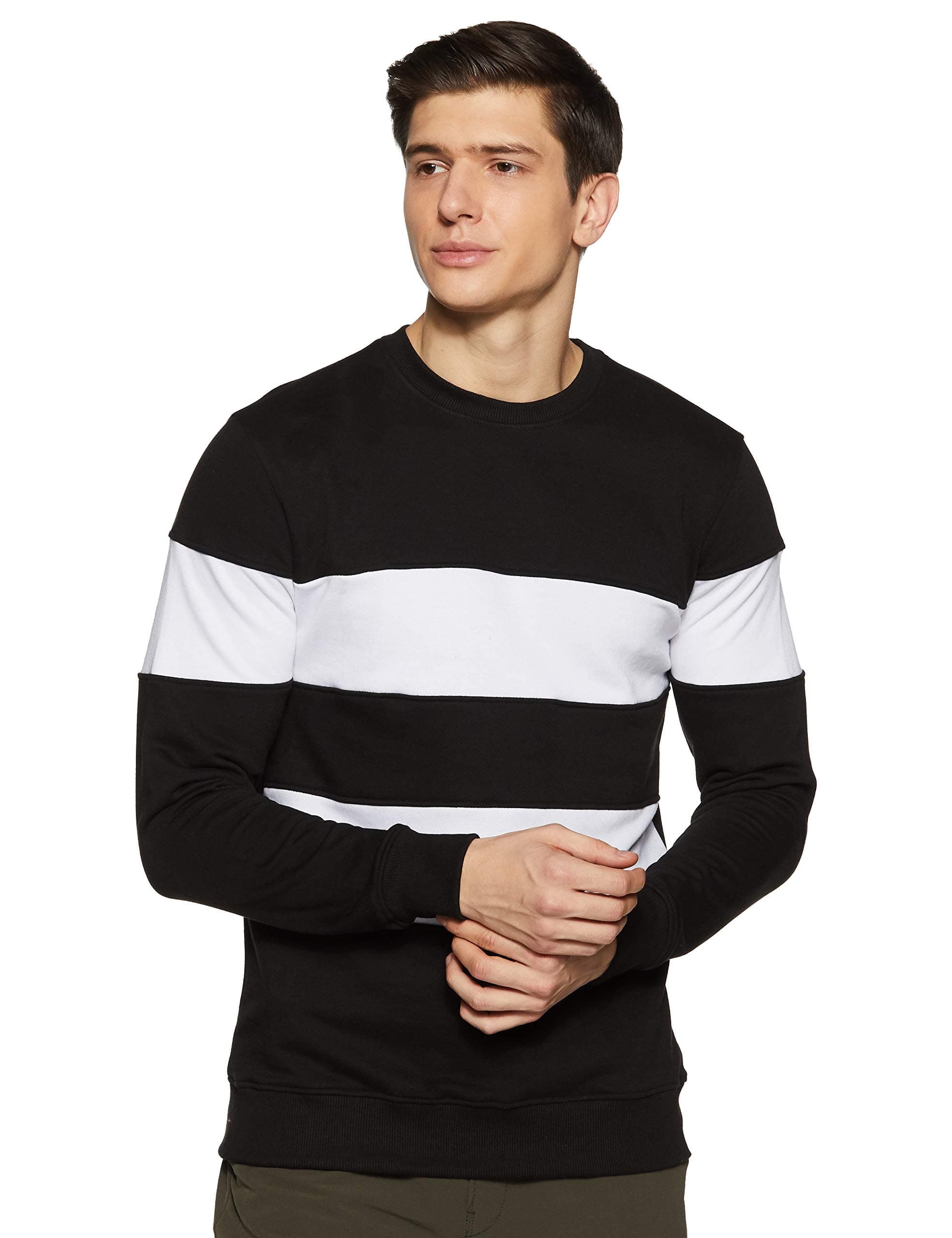 Amazon Brand Symbol Men's Cotton-Blend Crew Neck Sweatshirt