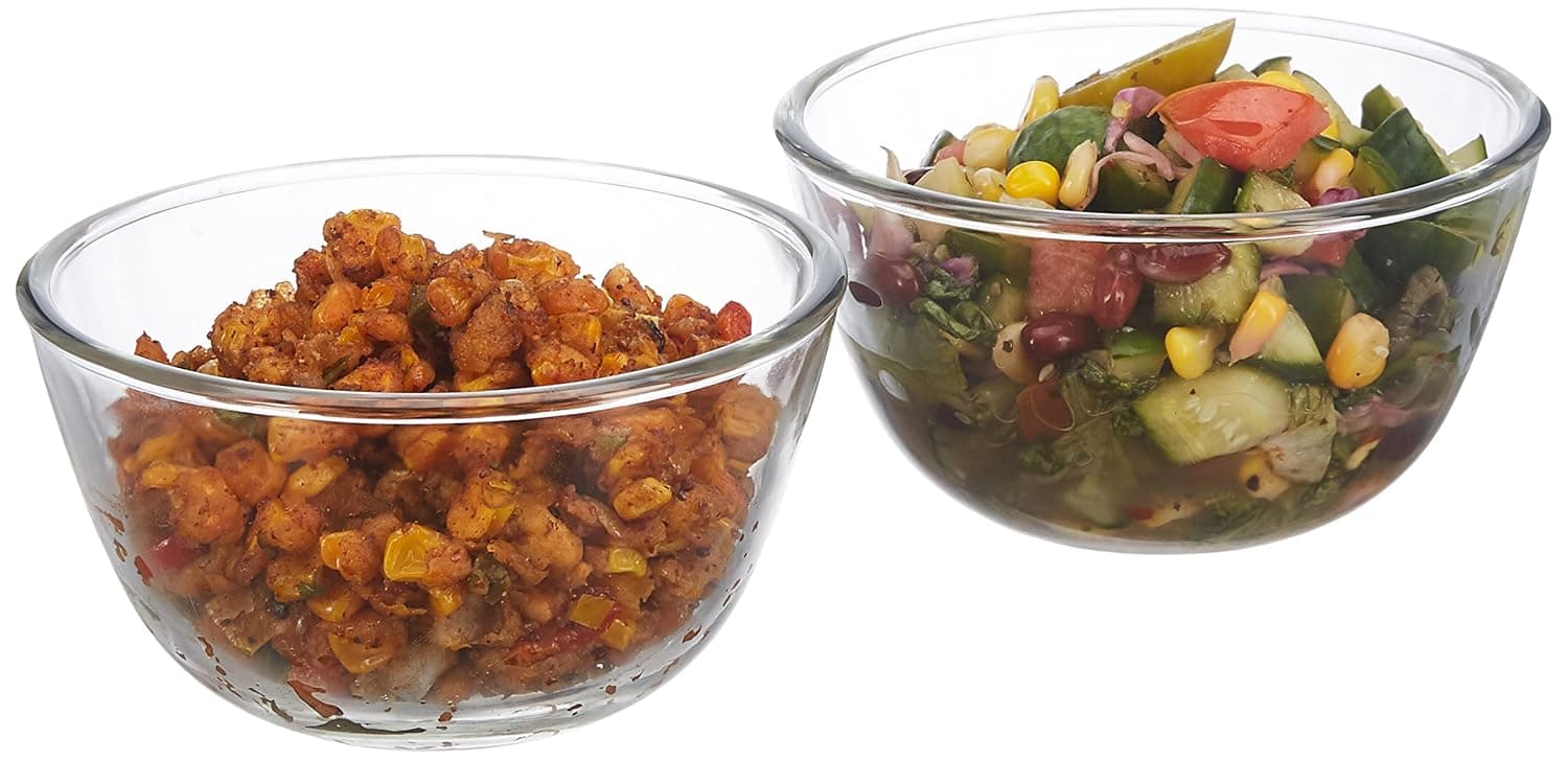 Solimo Borosilicate Bowl (Set of 2) @284. – Amazon