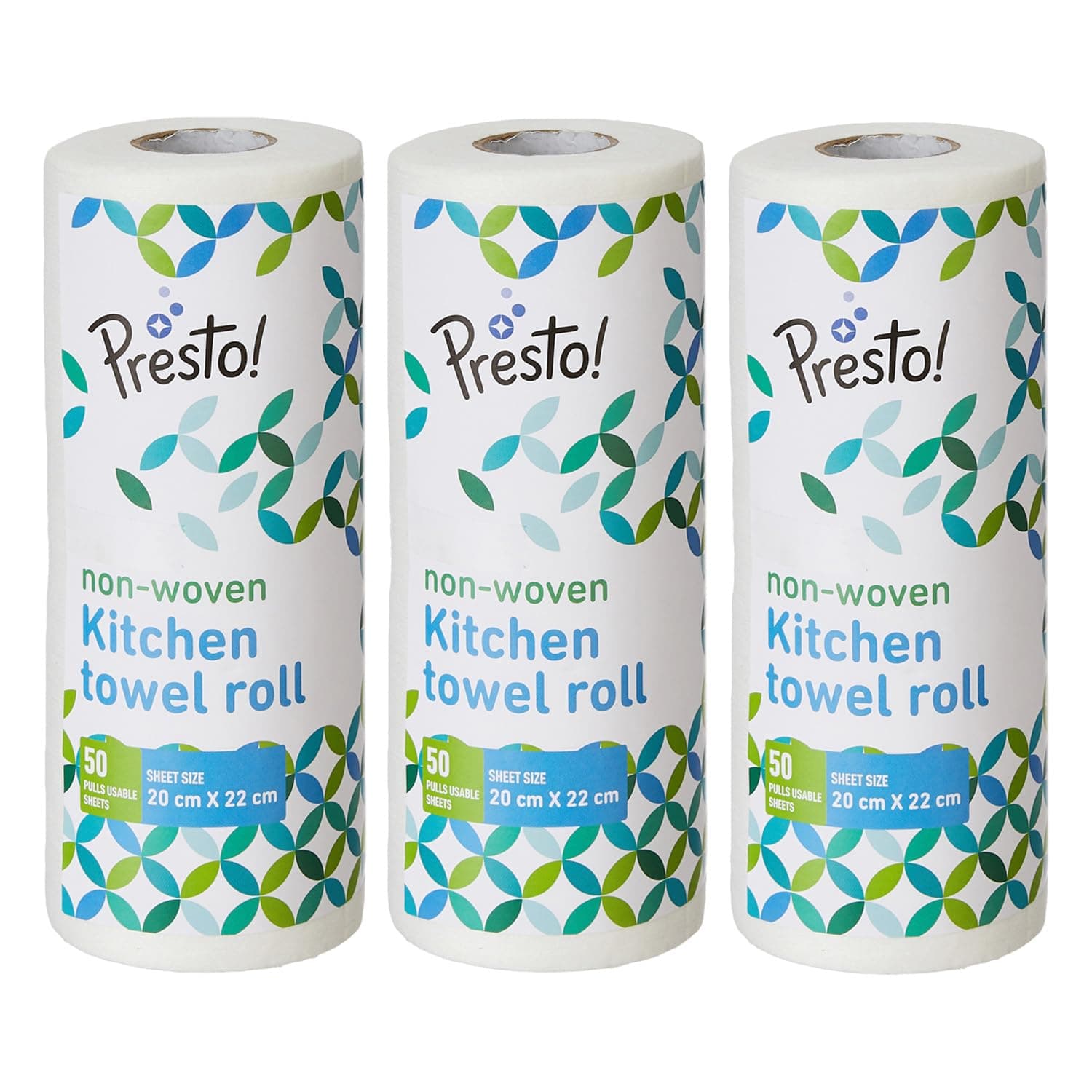 Presto! Non-Woven Reusable Kitchen Towel Roll (50 Pulls)