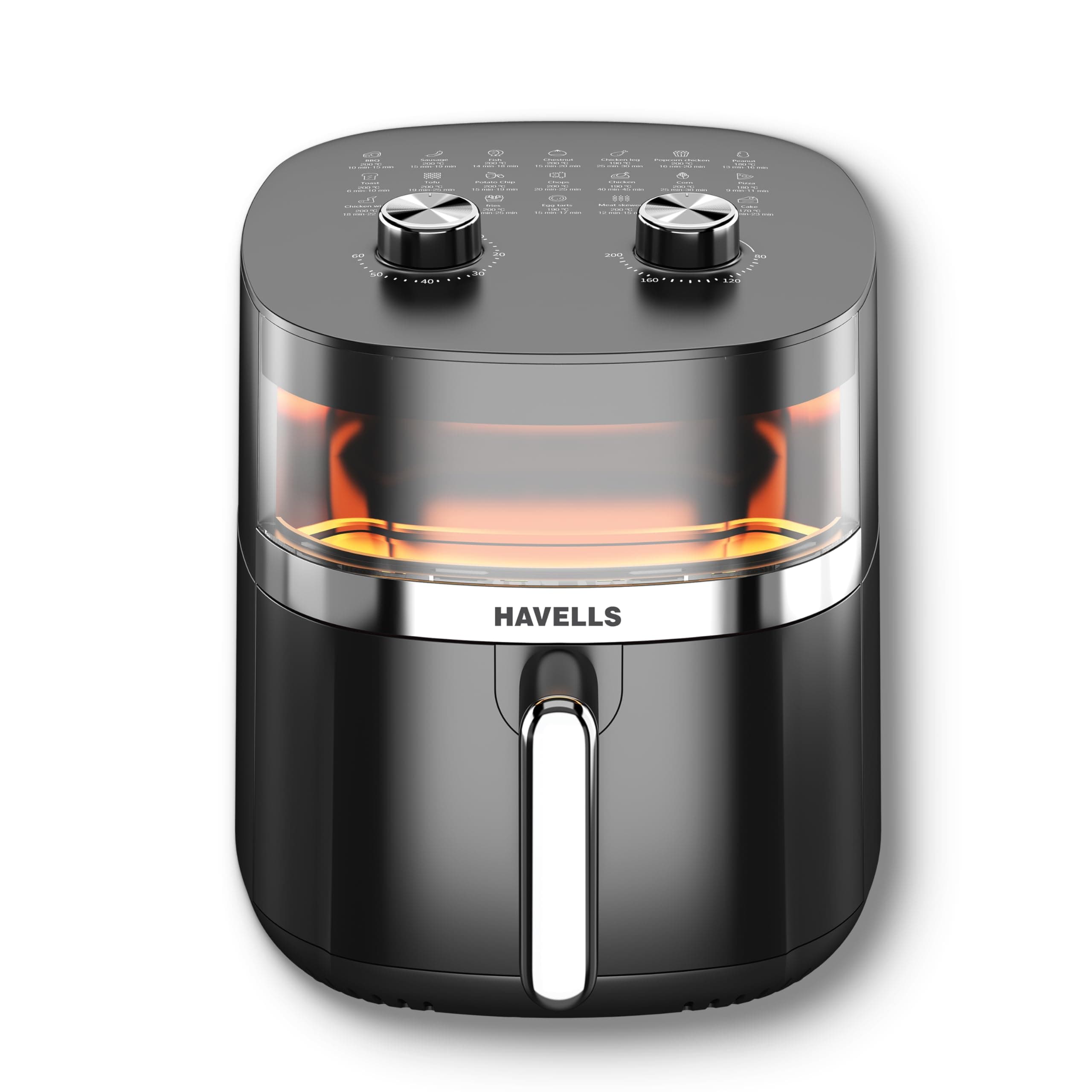 Havells Prolife Stellar Chef Air Fryer 5.5 Ltr, 1500 Watts