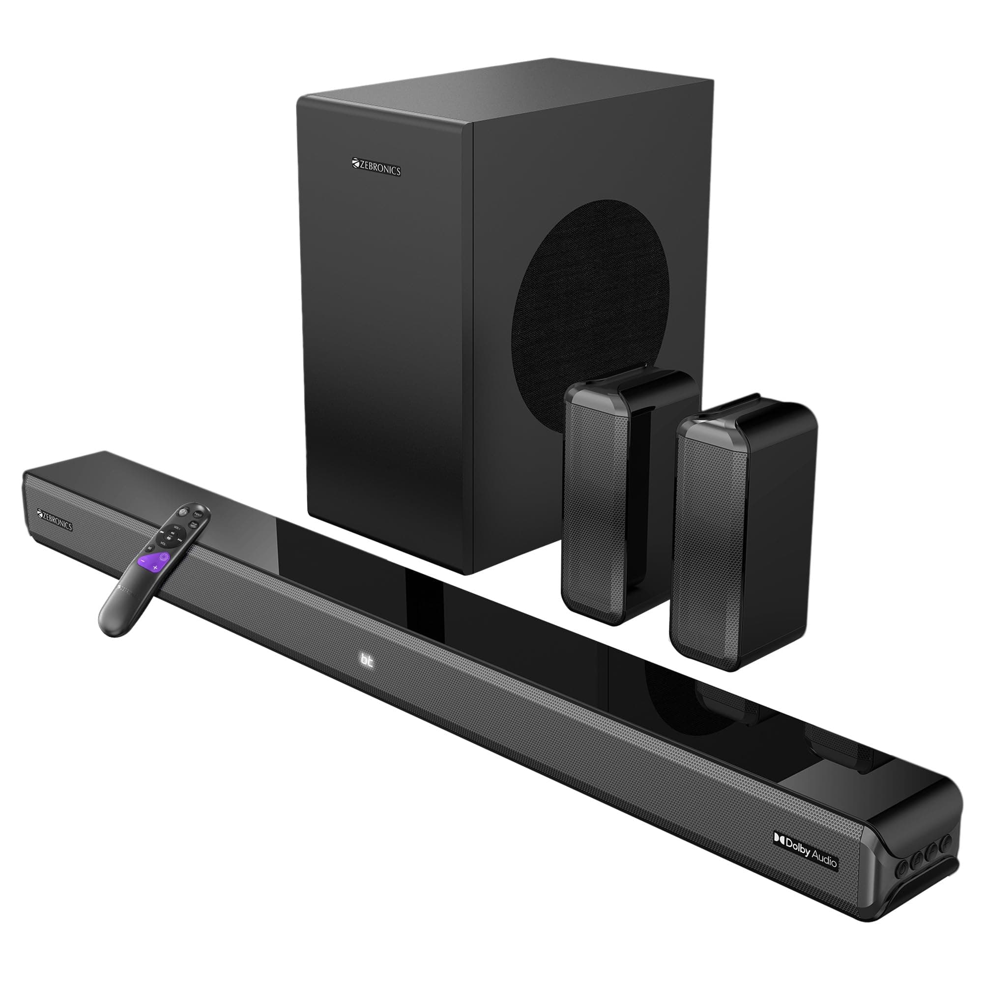 ZEBRONICS Juke BAR 9510WS PRO 5.1 Soundbar (600W)