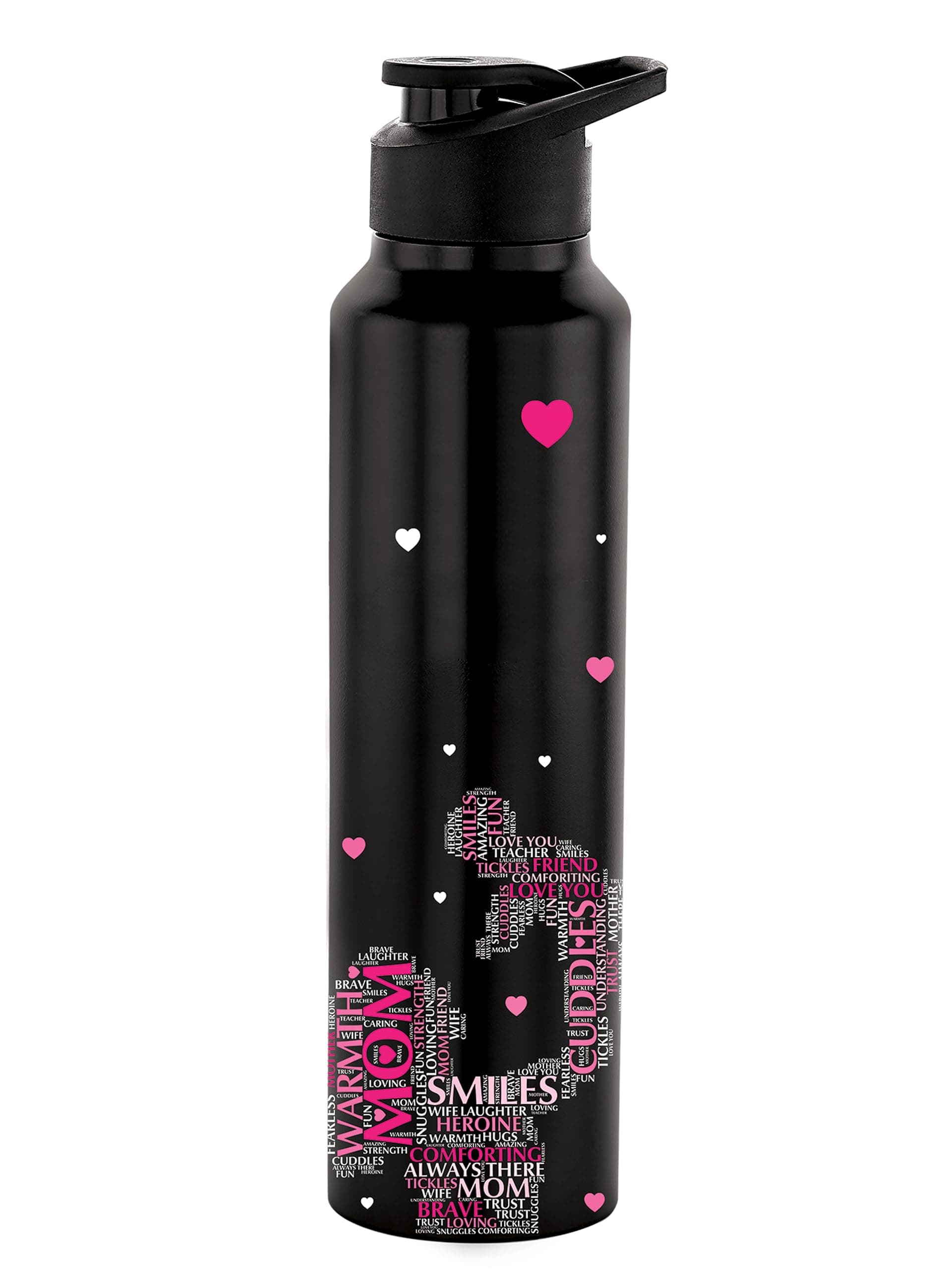NIRLON Classic Flip UV-Printed Stainless Steel Water Bottle at ₹335 (70% Off) – Amazon