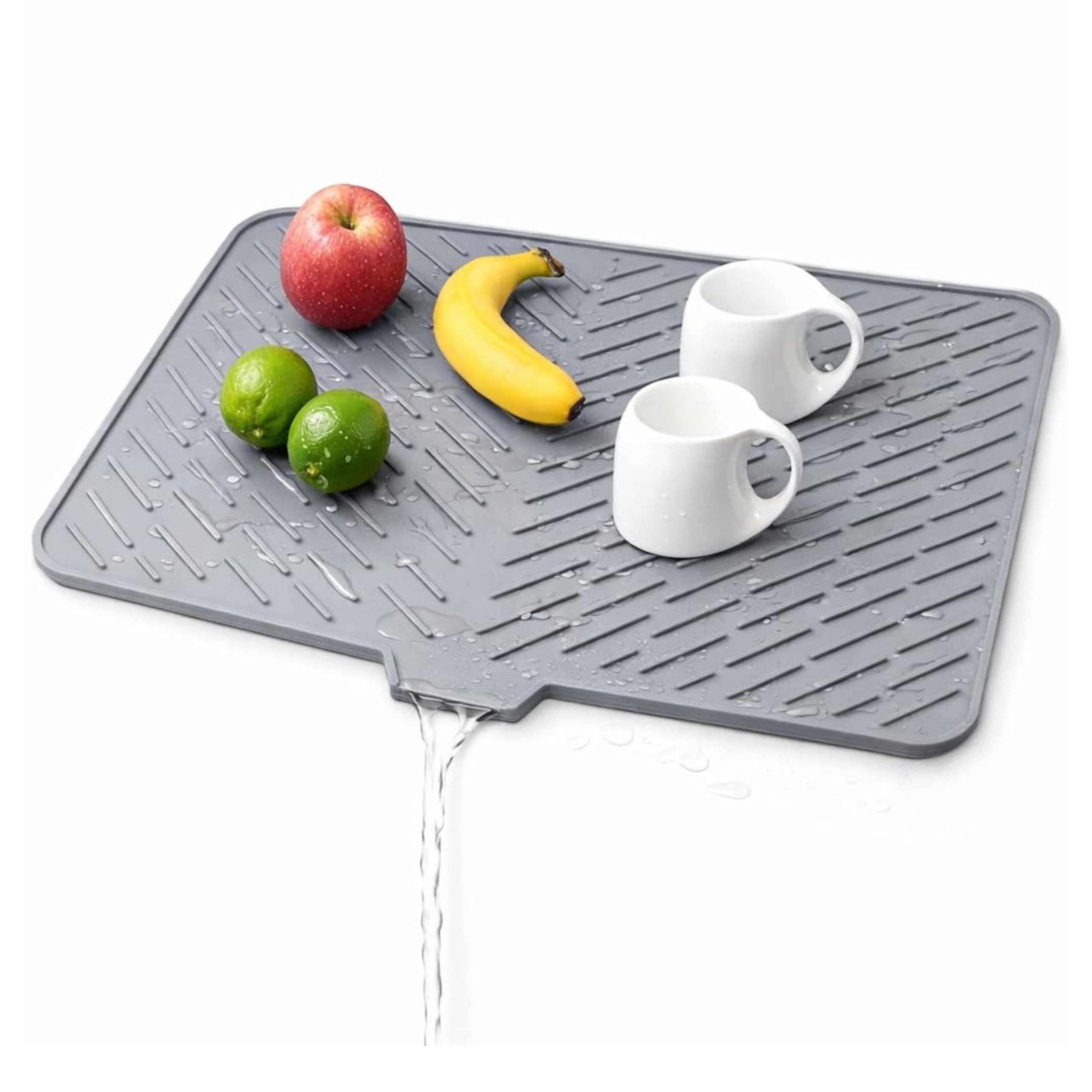 Extra Large Silicone Dish Drying Mat (58 x 43 cm) at ₹379 (62% Off) – Amazon