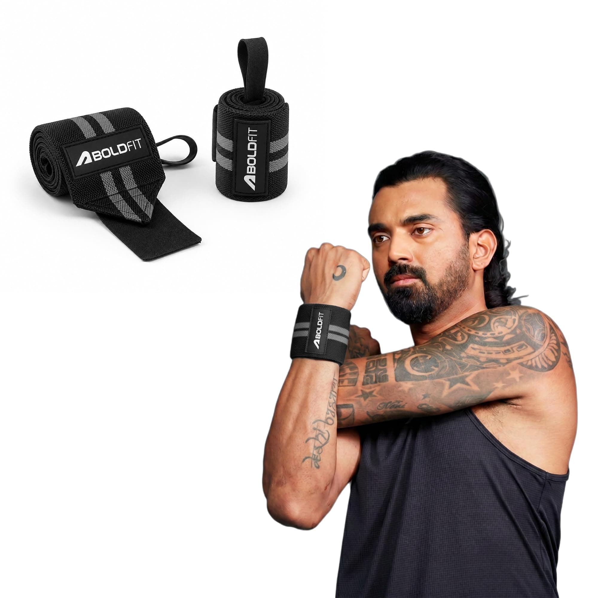 Boldfit Gym Workout Wrist Band Support Wrap at ₹159 (60% Off) – Amazon
