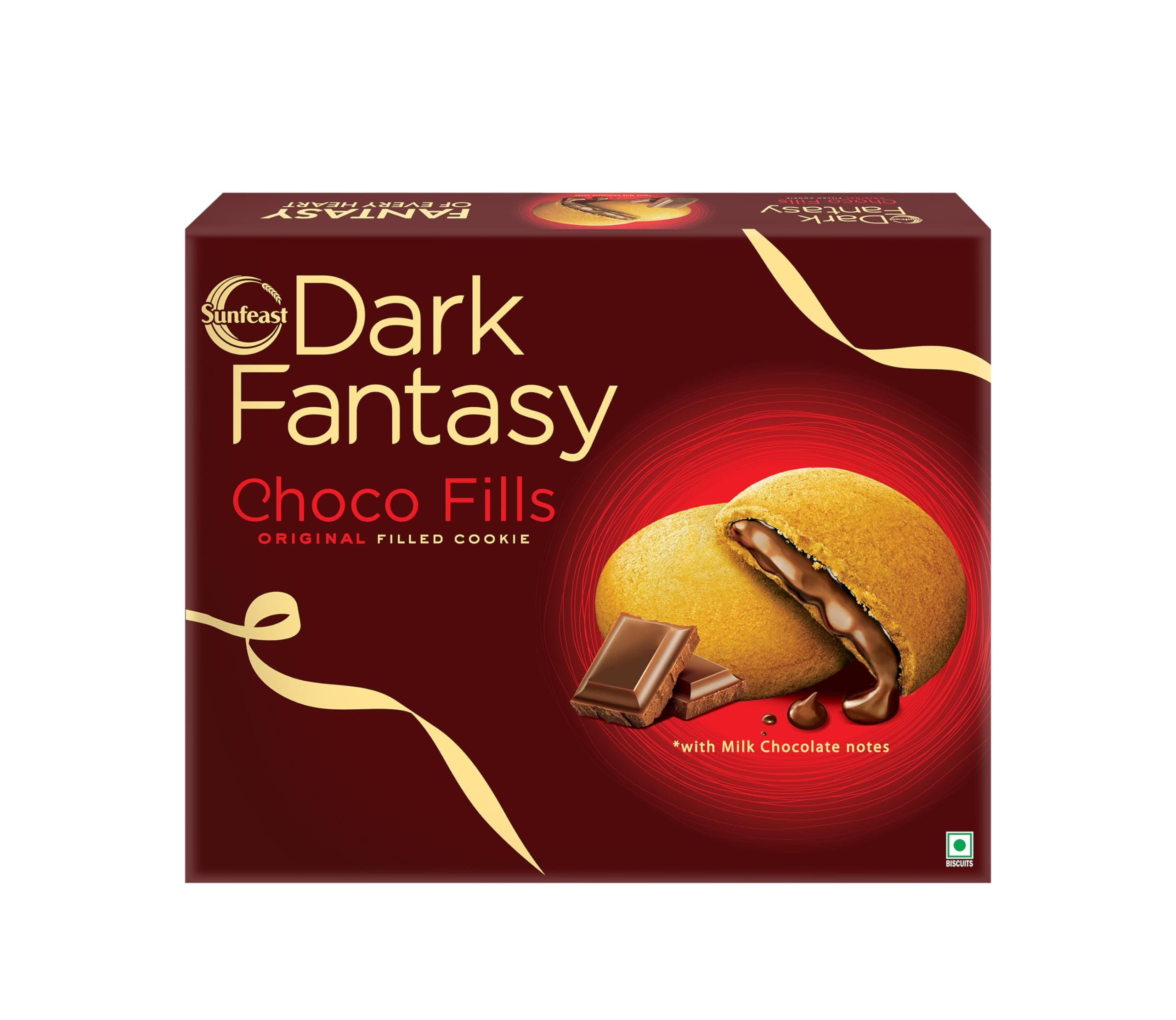 Sunfeast Dark Fantasy Choco Fills 460g at ₹185 - Amazon
