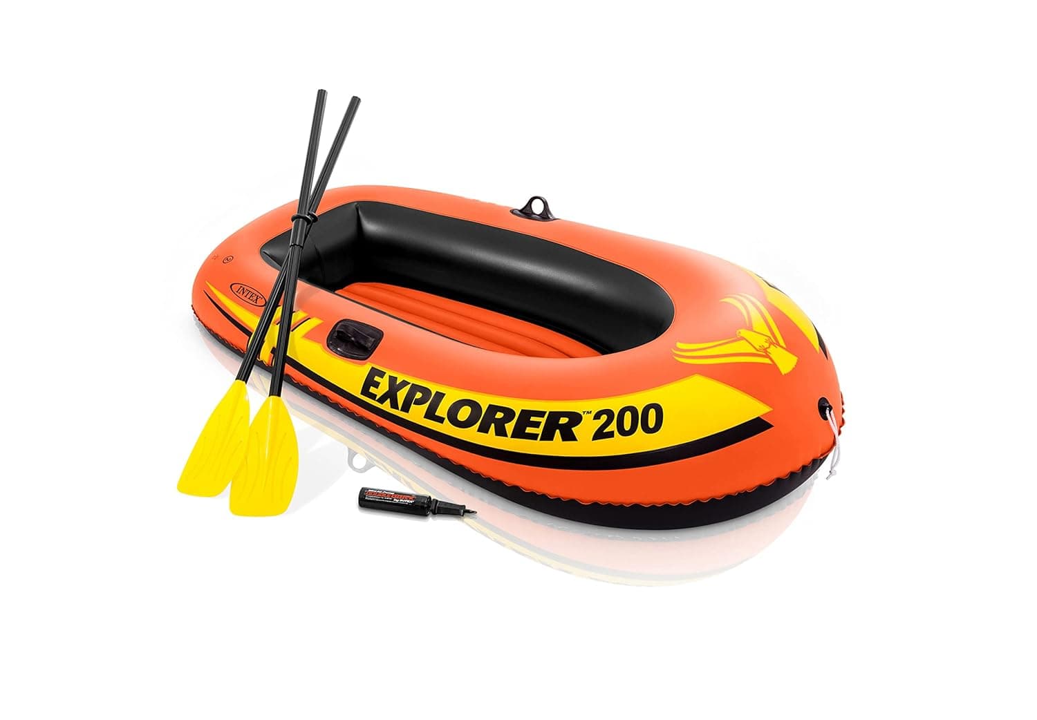 [Apply 8% Coupon] INTEX Explorer 200 Boat - 58331NP (73IN X 37IN X 16IN) at ₹1839 (54% Off) – Amazon