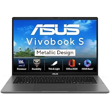 ASUS Vivobook S14,Intel Core Ultra 7 255H (Series 2),Intel iGPU,16GB RAM,512GB SSD @88,990 – Amazon