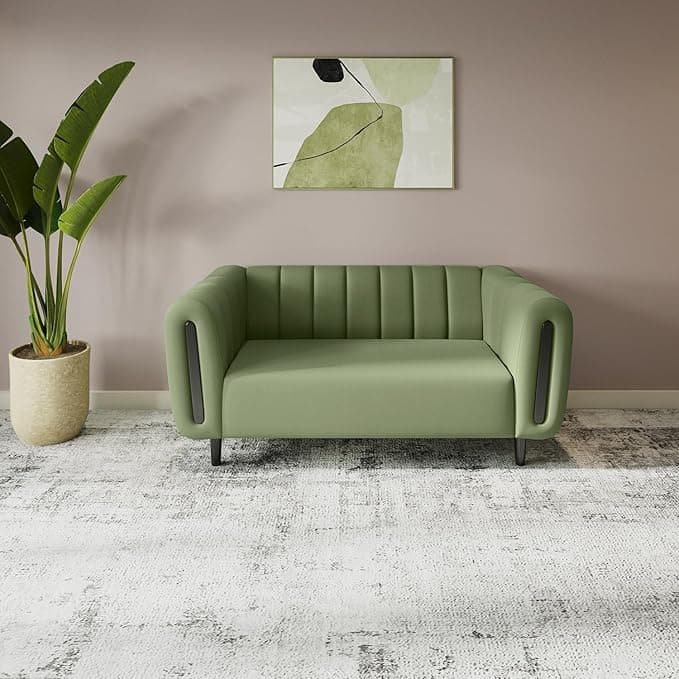 Interio by Godrej Paramount 2-Seater Fabric Sofa at ₹15,490 (54% Off) – Amazon