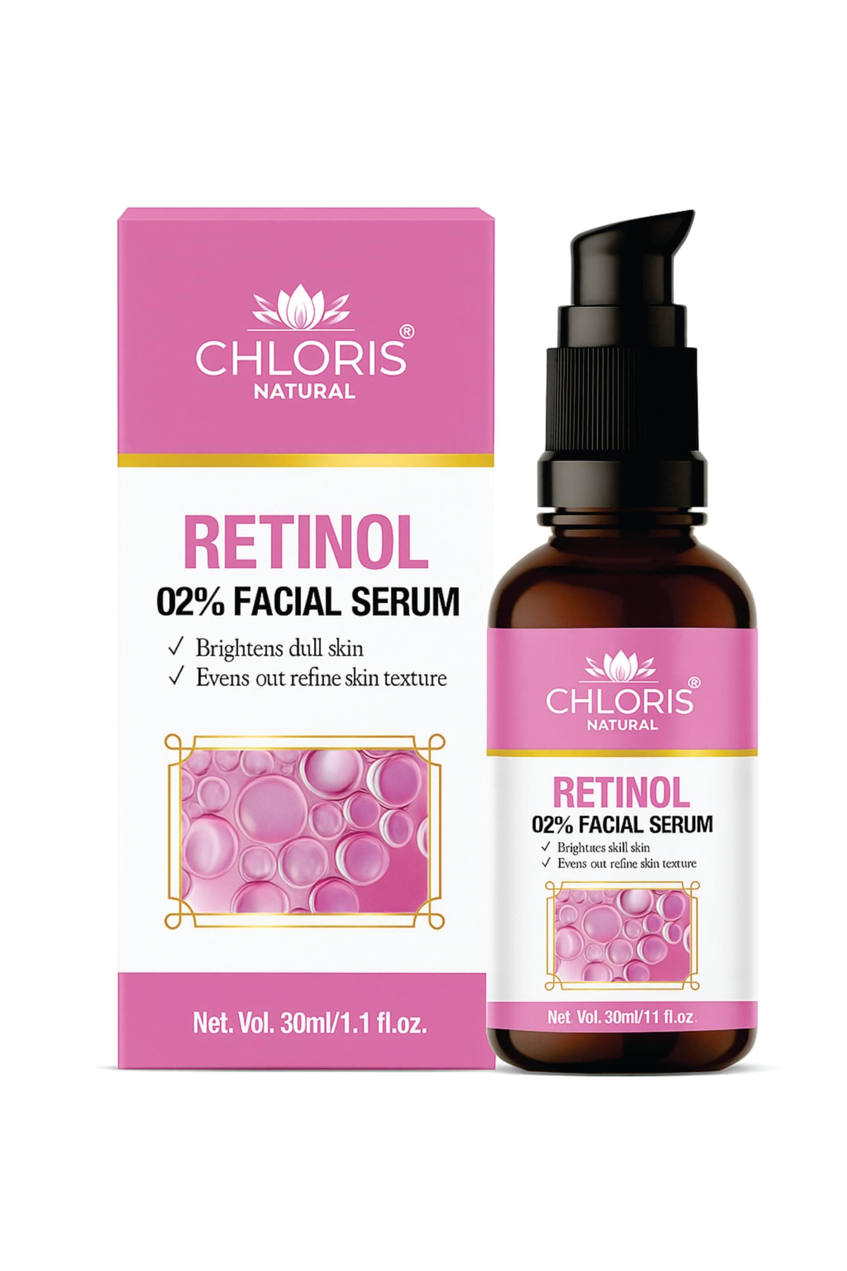 Retinol Face Serum for Anti-Ageing, 30ml
