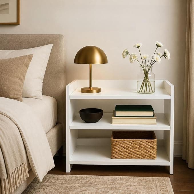FURLAY Nova Bedside Organizer Table at ₹998 (83% Off) – Amazon