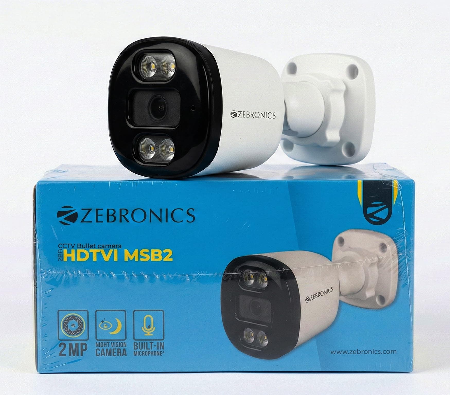 ZEBRONICS 2MP Full HD Bullet Security Camera
