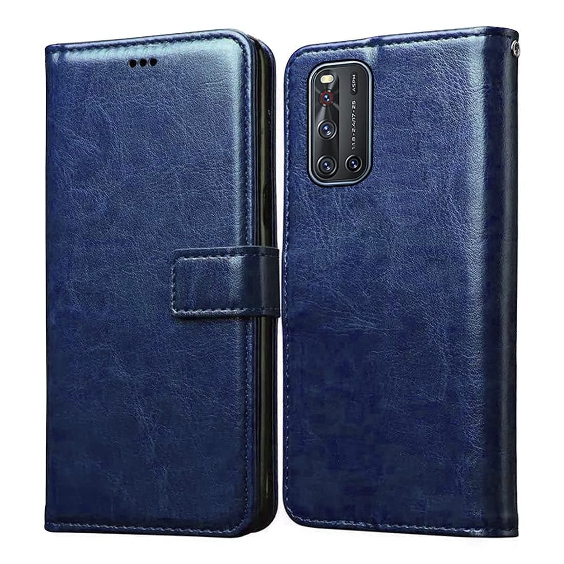 JACKRO VIVO V19/1933 Blue Color Leather Finish Flip Case…