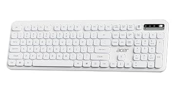 Acer SoftKey Pro Wireless Keyboard | 2.4GHz USB Connectivity | Full-Size 108-Key Layout with Numeric Keypad | Silent Round Keys | Slim Minim at ₹999 – Amazon