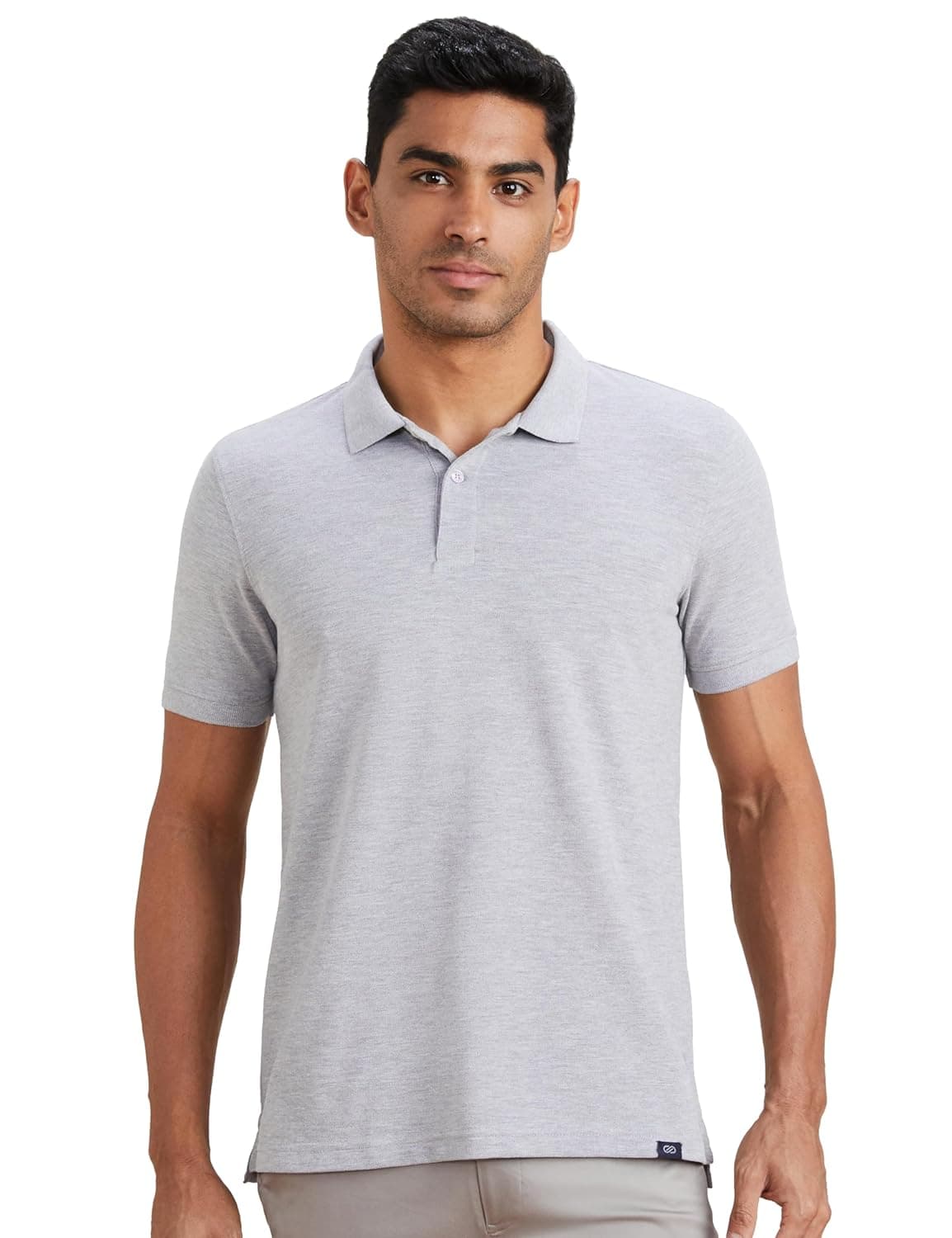 Amazon Brand - Symbol Men's Cotton Rich Solid Polo Tshirt | Collar Tshirts | Half Sleeves | Plain-Regular Fit (Available in Plus Sizes and C at ₹399 – Amazon