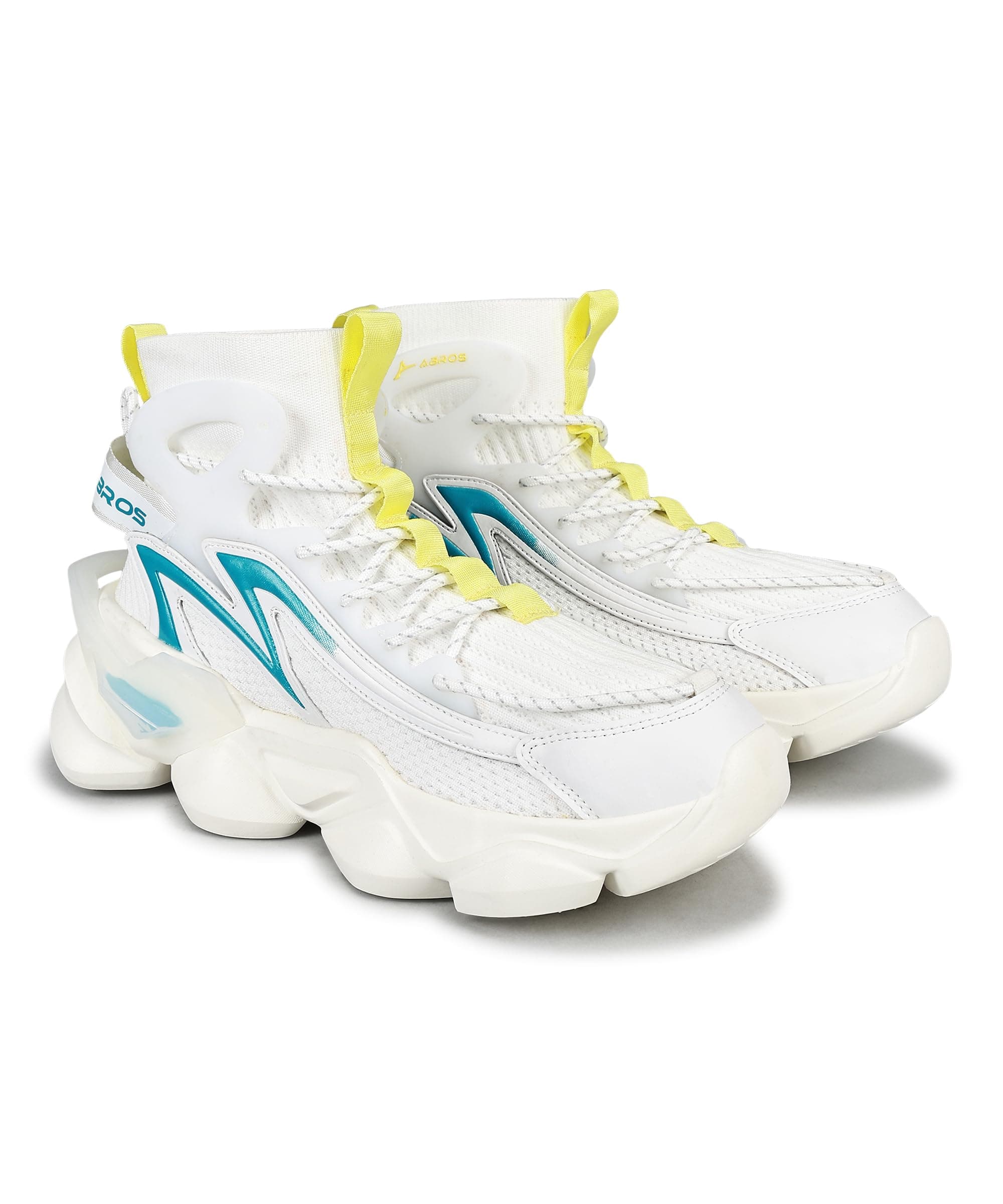 ABROS YAMA-O Chunky Sole High-Top Sneakers for Men
