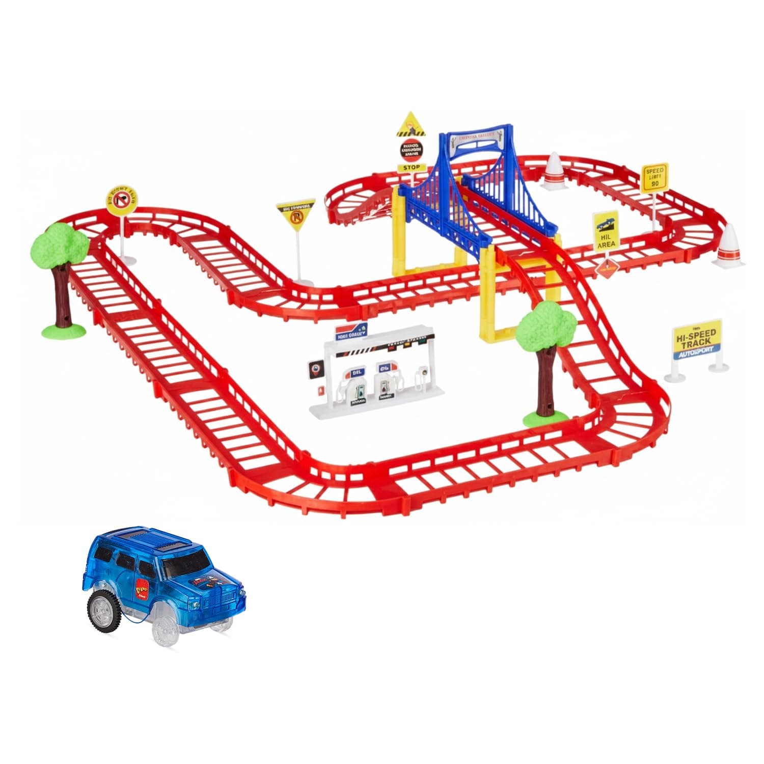 Jam & Honey Avengers DIY Loop Race Car Track Set (BIS Certified)