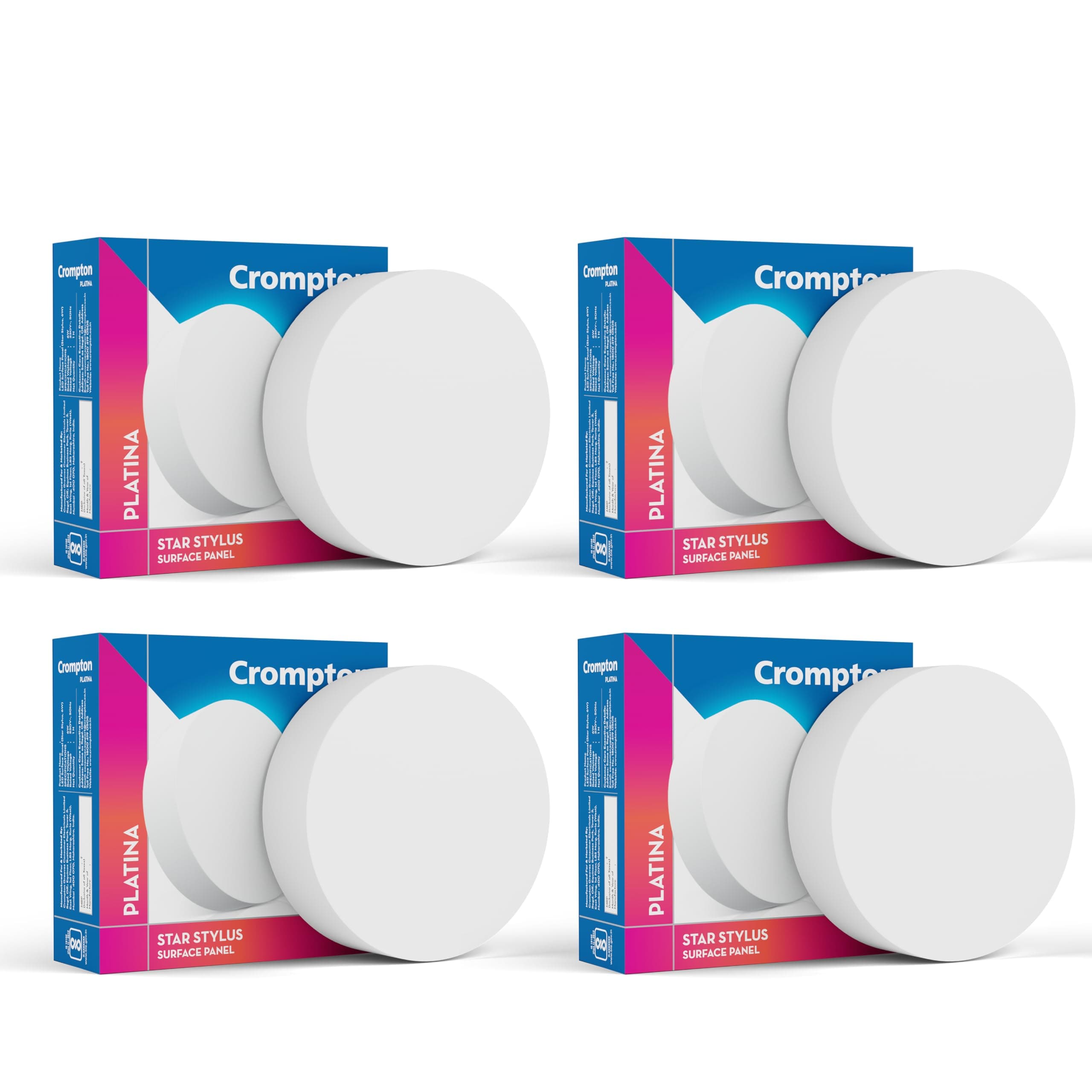 Crompton Platina Star Stylus 12W Round Panel Light at ₹1,400 (73% Off)