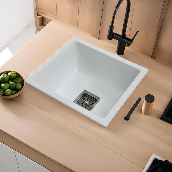 REMOTION Granite Quartz Single Bowl Kitchen Sink at ₹2,210 (78% Off) – Amazon