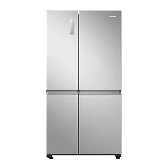 Hisense 688 L WI-FI Enabled Inverter Frost-Free Side-by-Side Door Inverter Refrigerator (RS688N4SSVWI, Stainless Steel Finish with Inverter at ₹62340 – Amazon