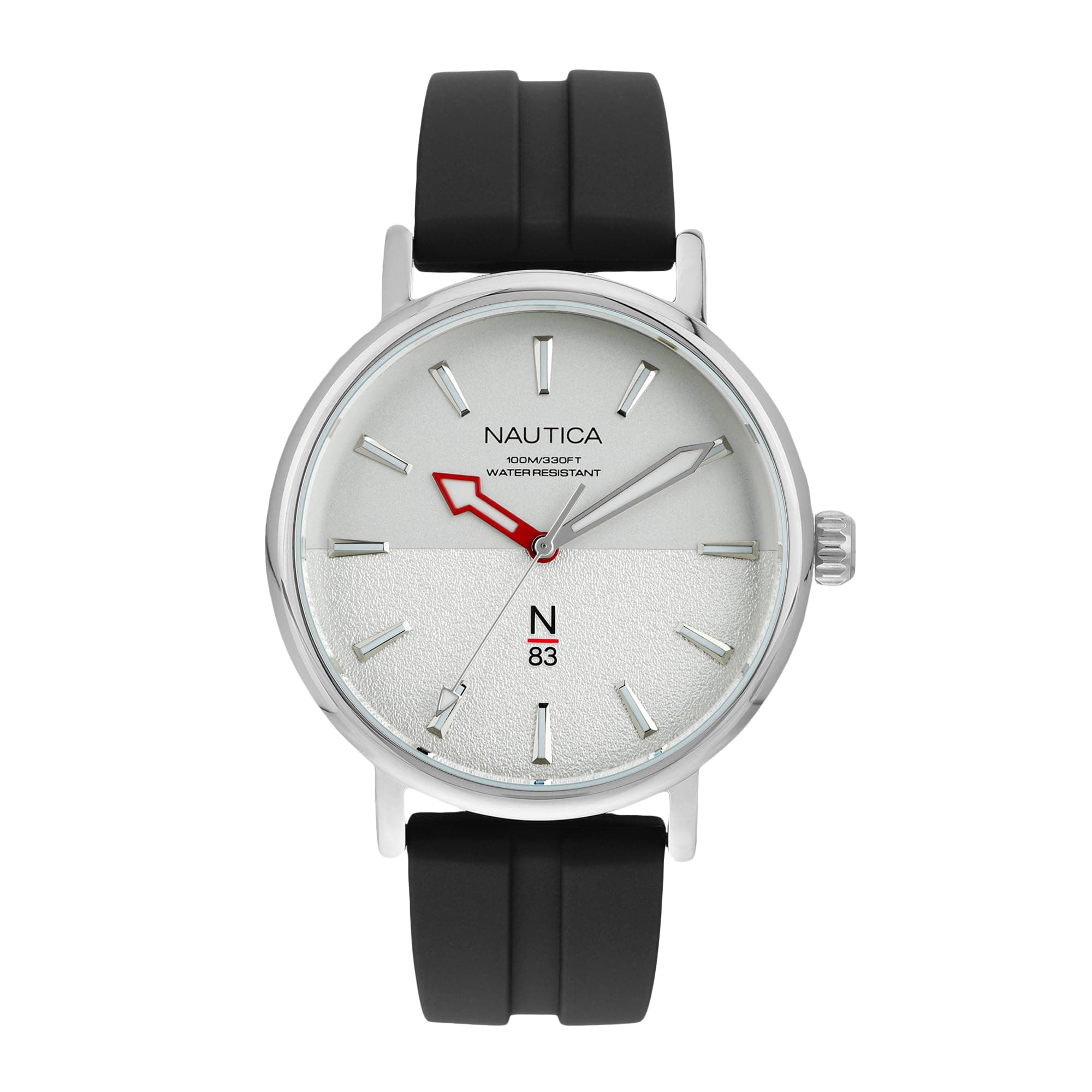 Nautica Round 42mm Silver-Tone Analog Men's Watch @ ₹2398