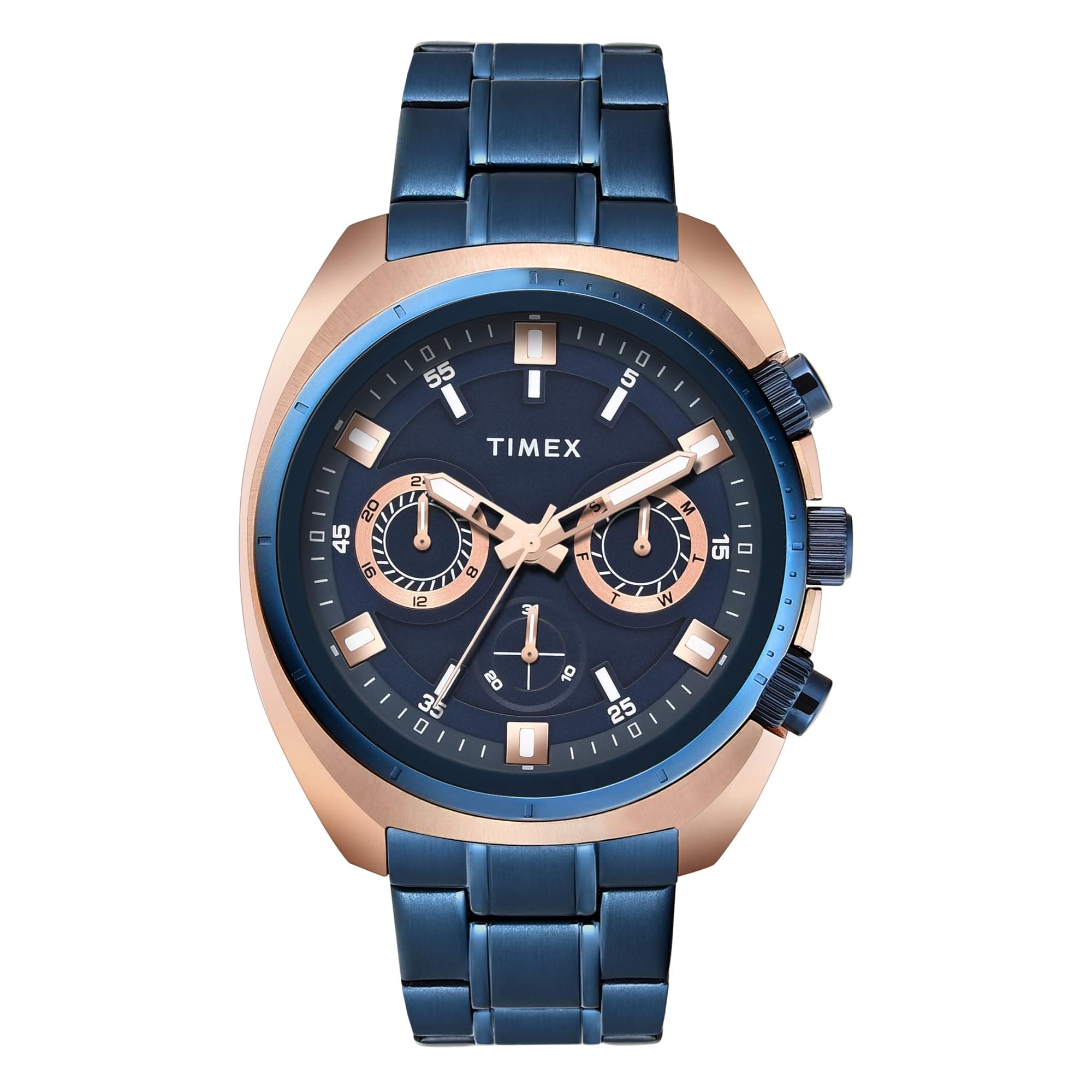 TIMEX Blue Round Dial Analog Men's Watch — TWEG28203