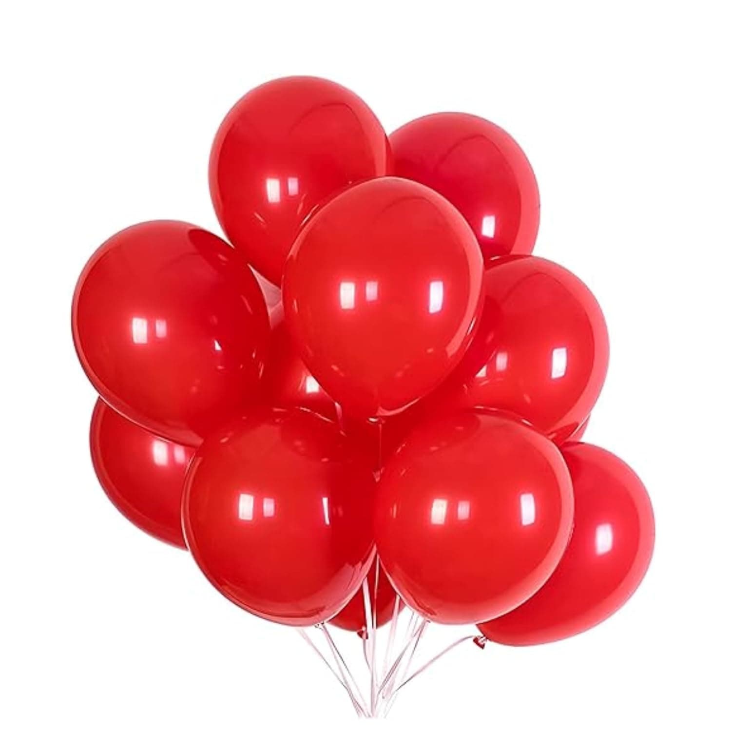 Party Boomers Premium Party Balloons Red 50 Pcs at ₹94 – Amazon
