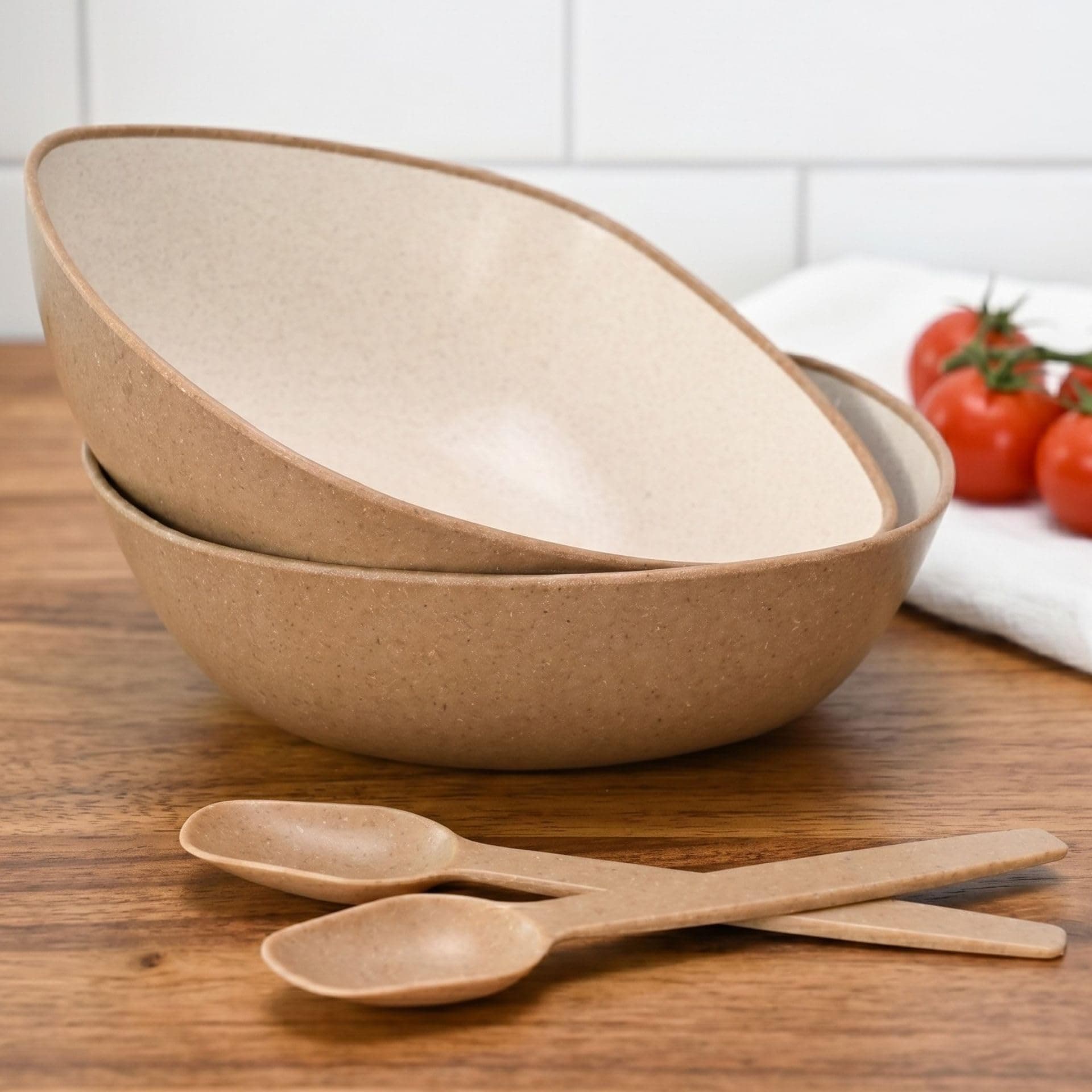 Eha Set of 2 Earth-Friendly Multipurpose Bowls with Spoons @ ₹362