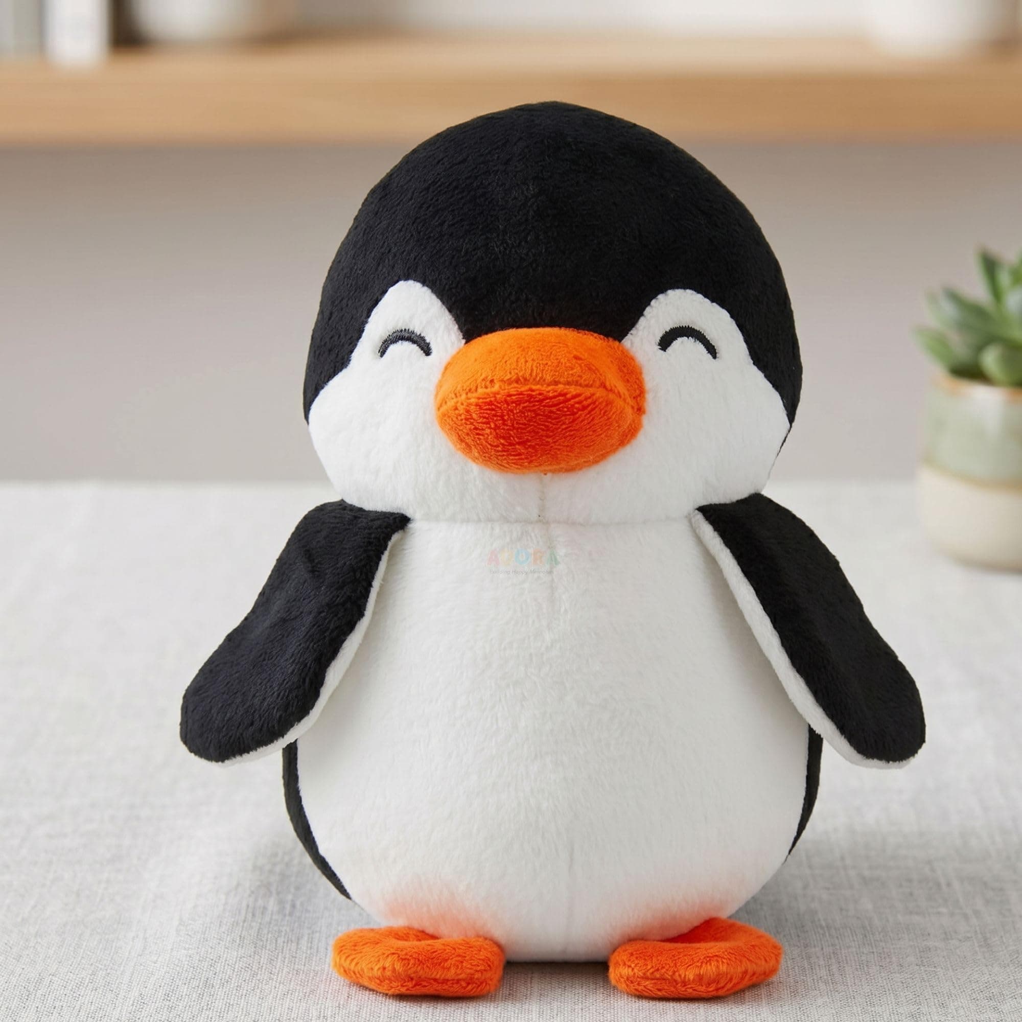 ADORA Penguin Soft Toy for Kids (17 cm)