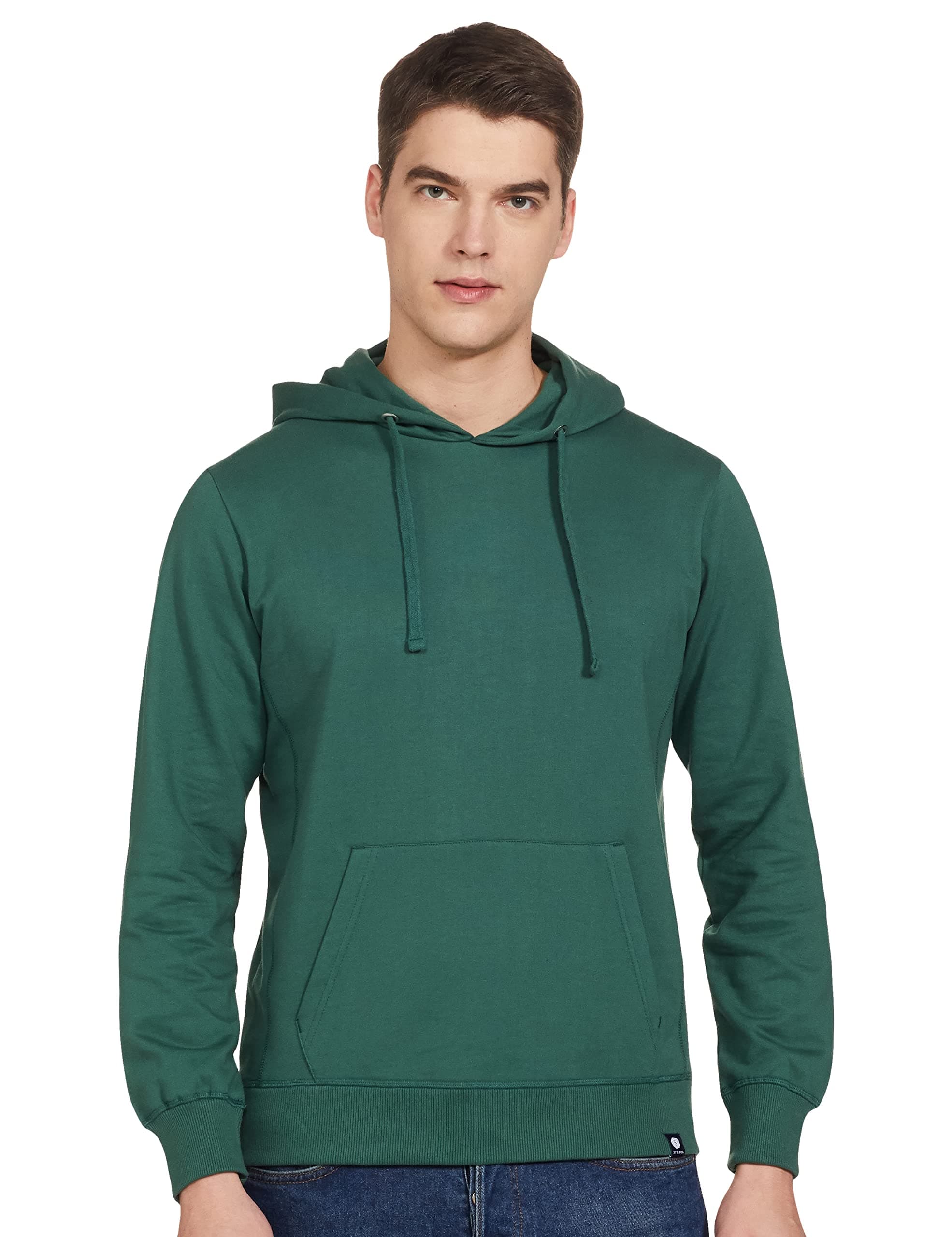 Amazon Brand Symbol Men's Cotton-Rich Crew Neck Sweatshirt