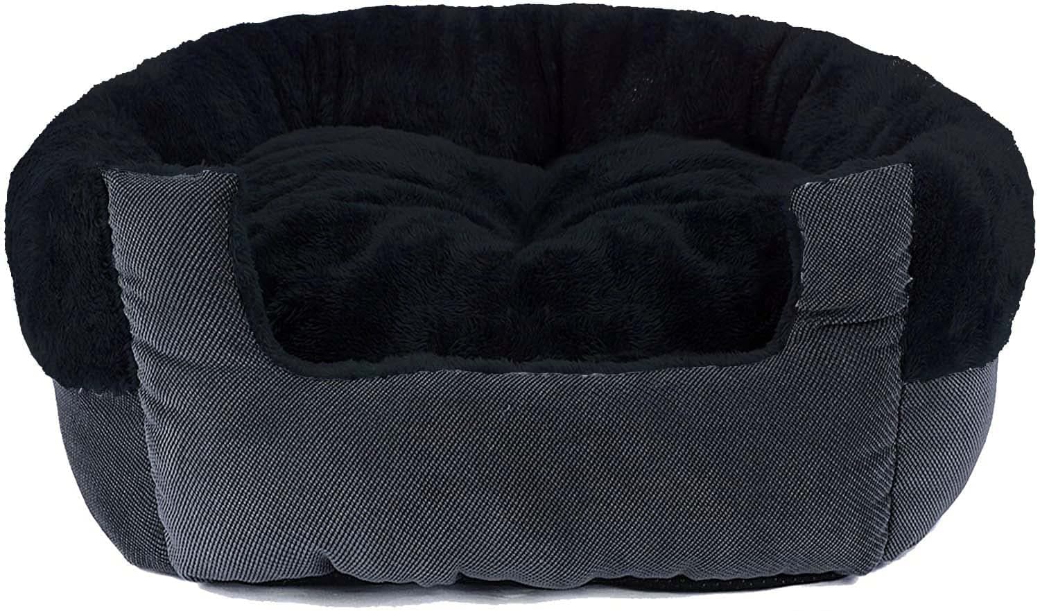 Fluffy's Soft Round Pet Bed for Dogs & Cats @ ₹699