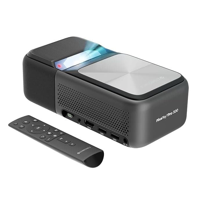 Zebronics PixaPlay Pro 500 Ultra-Short-Throw Projector at ₹47,999 (68% Off) – Amazon