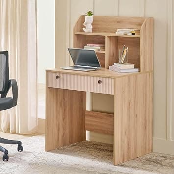 Home Centre | Lexus Study Desk | Engineered Wood | Brown | 1 Year Warranty at ₹9192 – Amazon