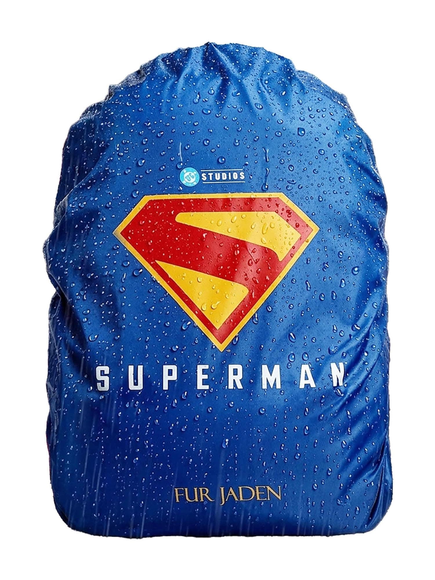 Fur Jaden Superman Waterproof Backpack Rain Cover @ ₹299
