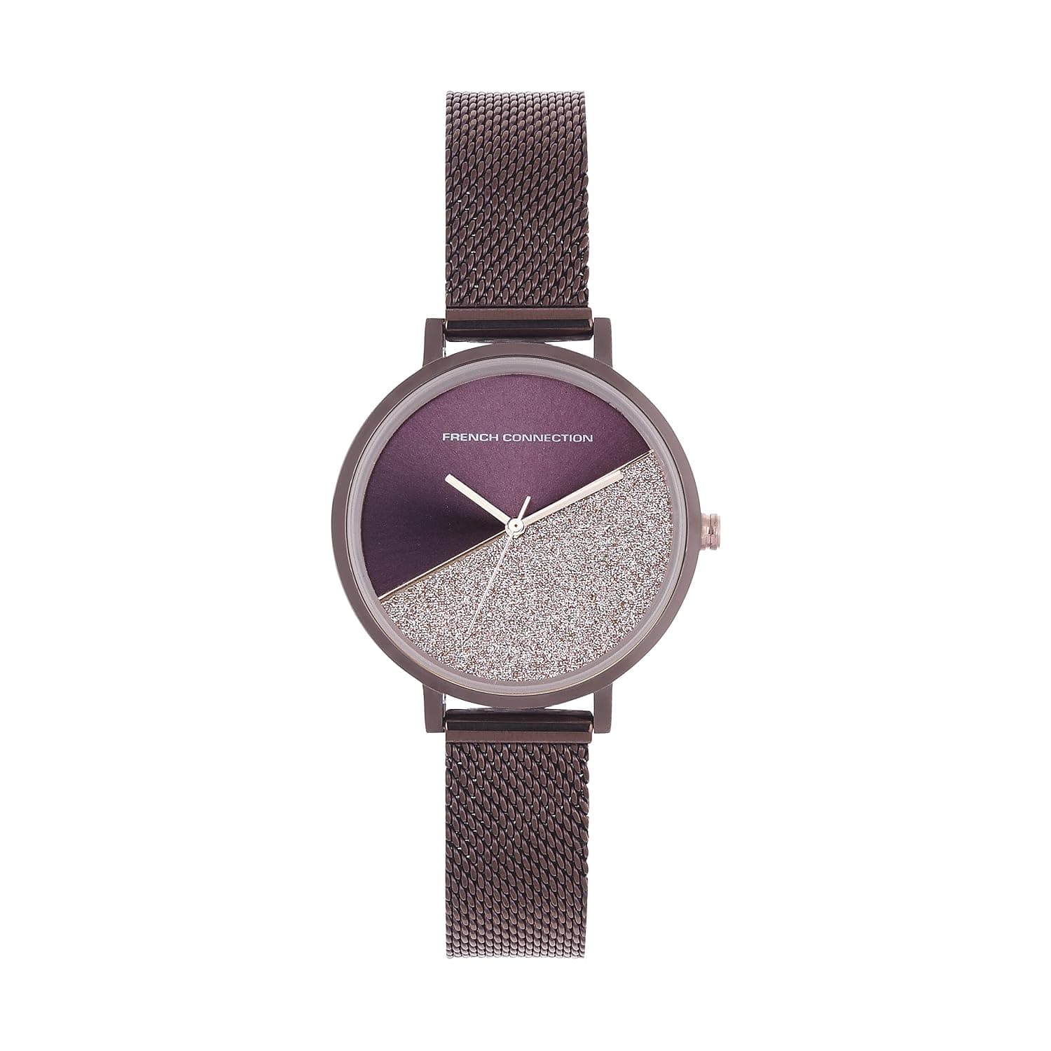 French Connection Analog Women's Watch (Dial Colored Strap) at ₹1628 (78% Off) – Amazon