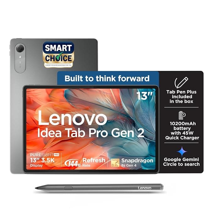 Lenovo Idea Tab Pro Gen 2 with Pen Plus at ₹40,999 (41% Off) – Amazon