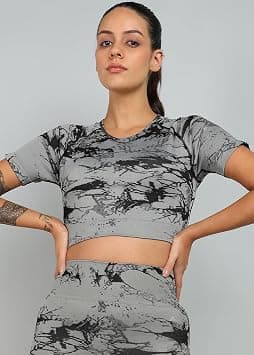 Kobo Women Seamless Active Wear Sports Top (Imported) at ₹368 – Amazon