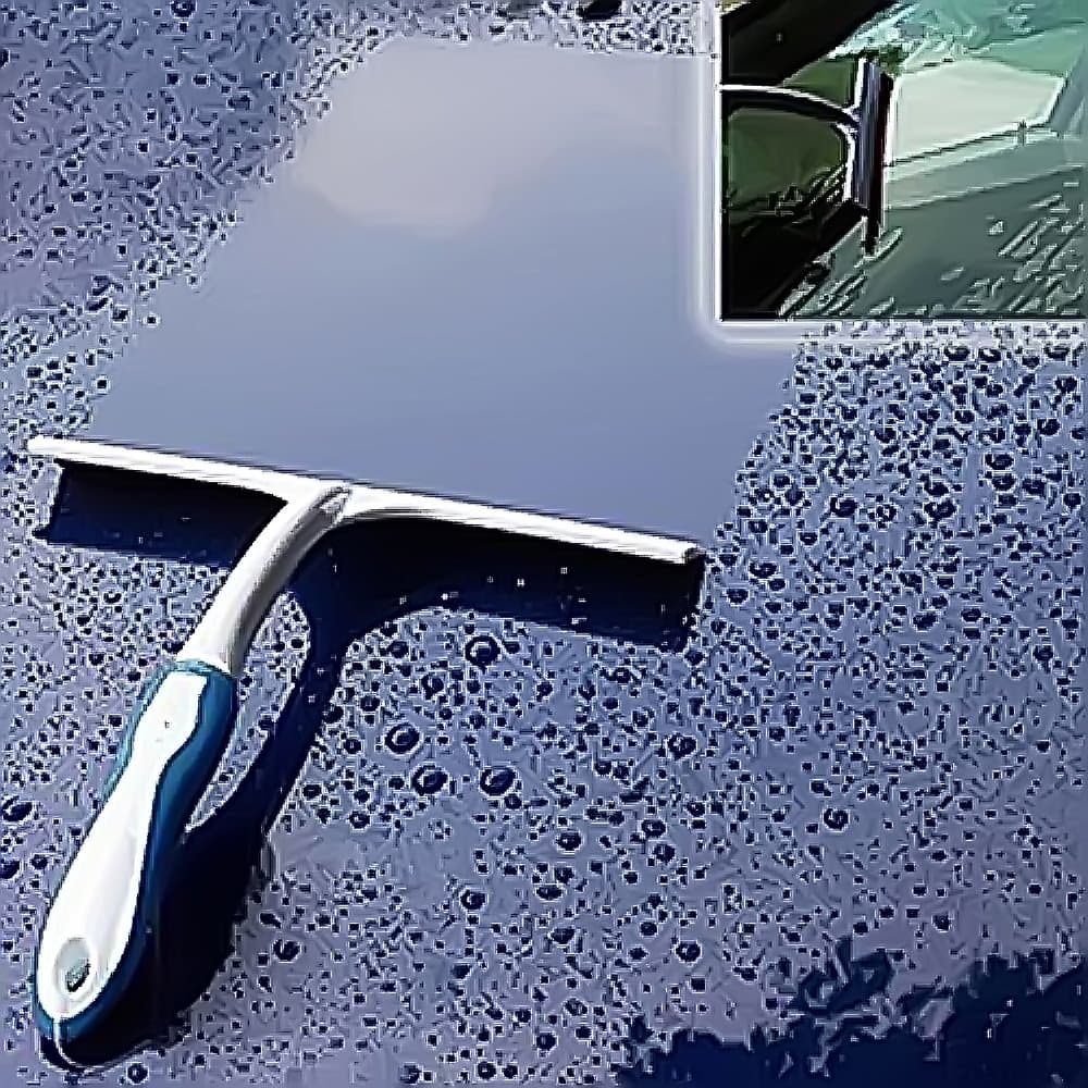 NIKAVI T-Type Car Water Blade Squeegee, Glass and Window Wiper for Wash Drying