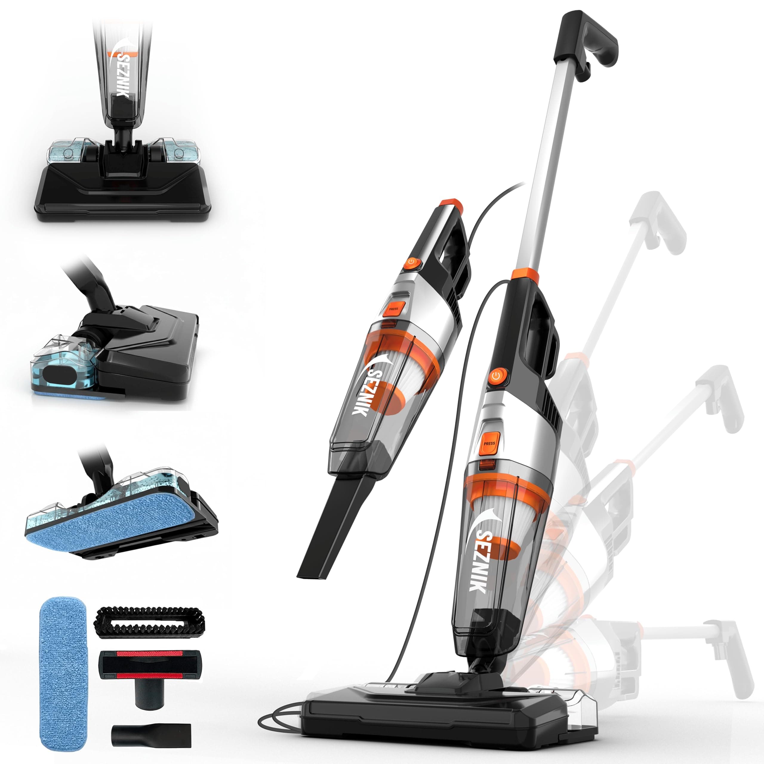 SEZNIK Vacuum Cleaner for Home, Floor Mopping & Wet Spills @ ₹4299